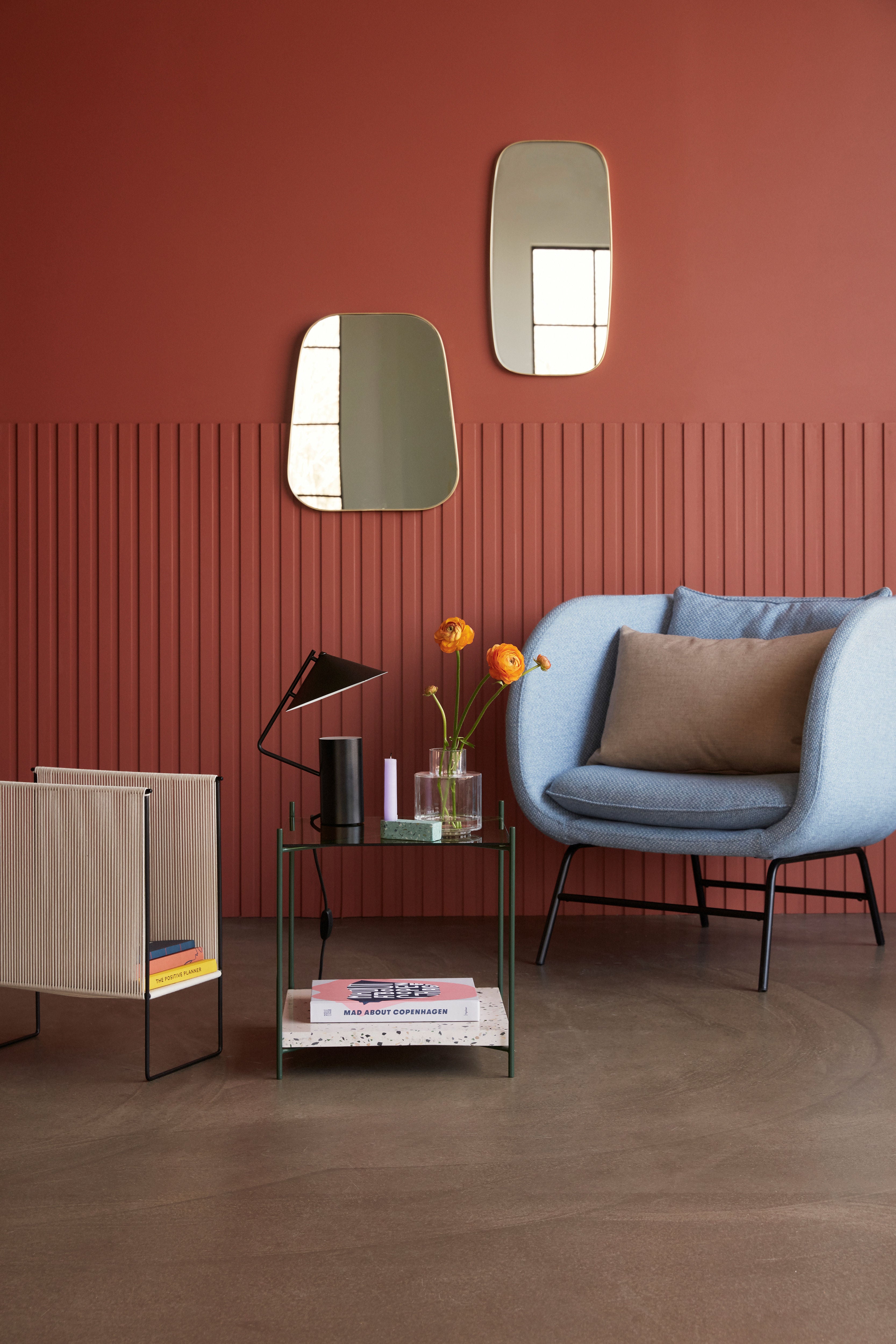 Beistelltisch "Niche" Grün Terrazzo