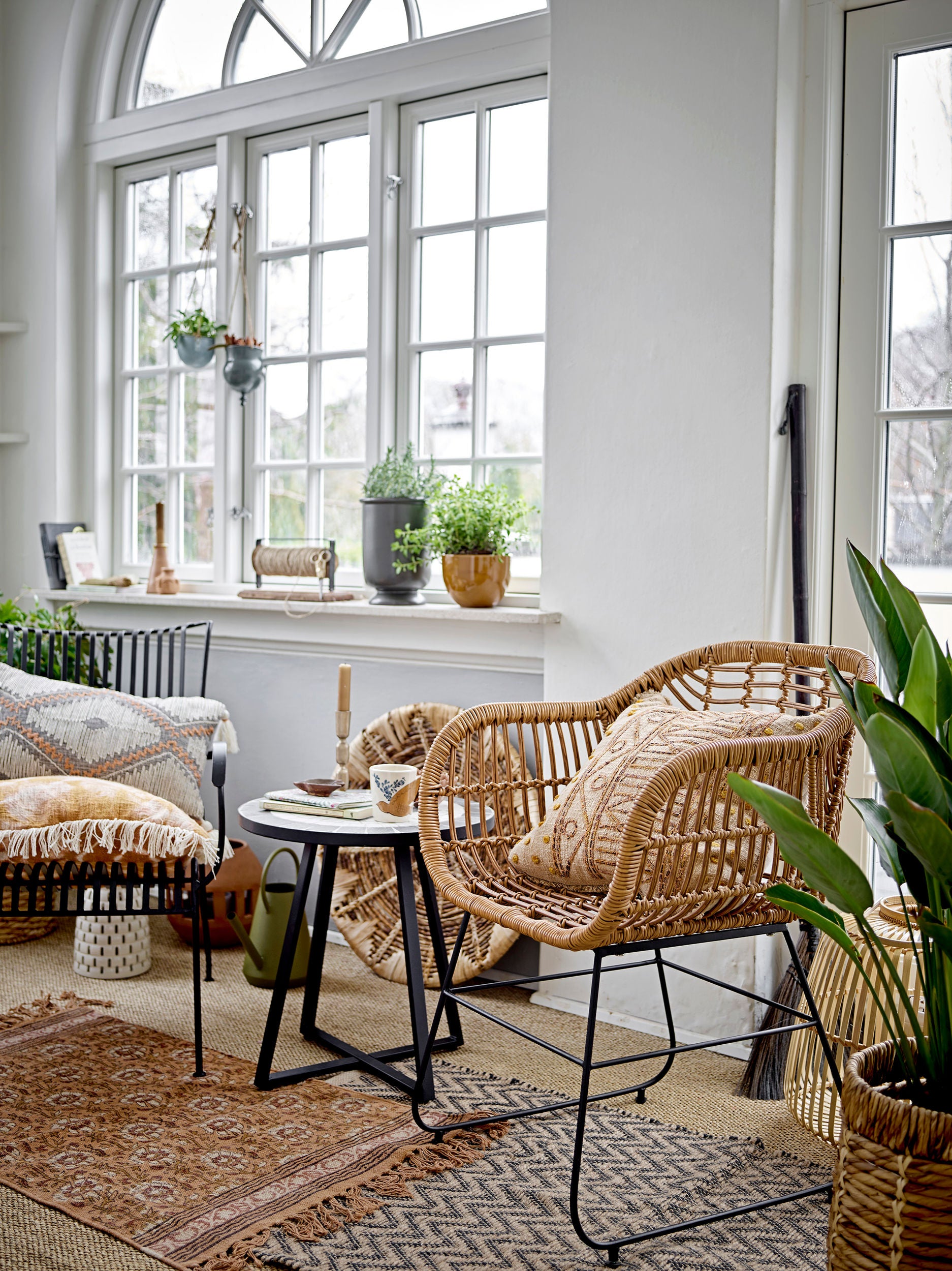 Kissen "Taranto" Natur Baumwolle