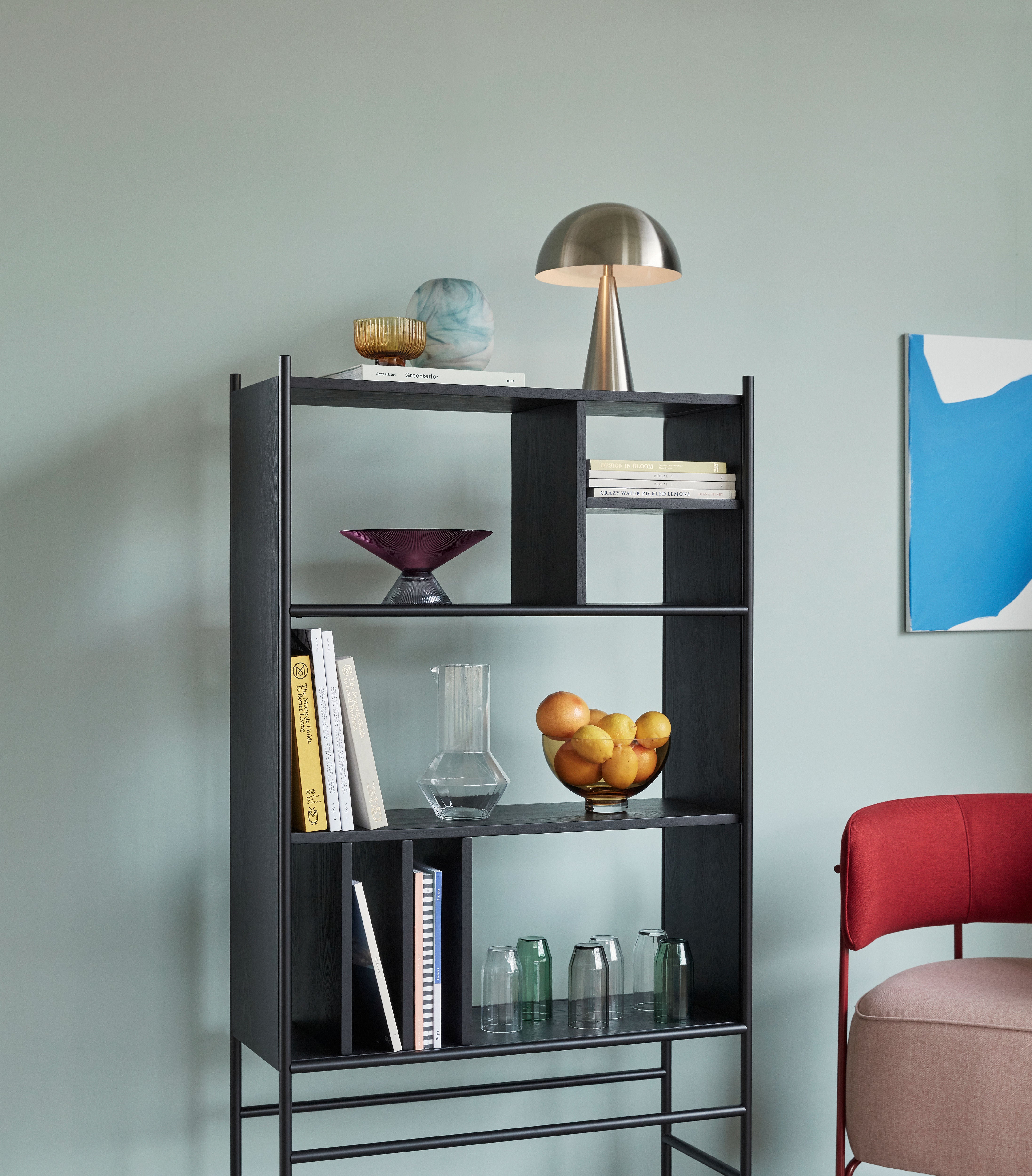 Shelf "Divide" Black