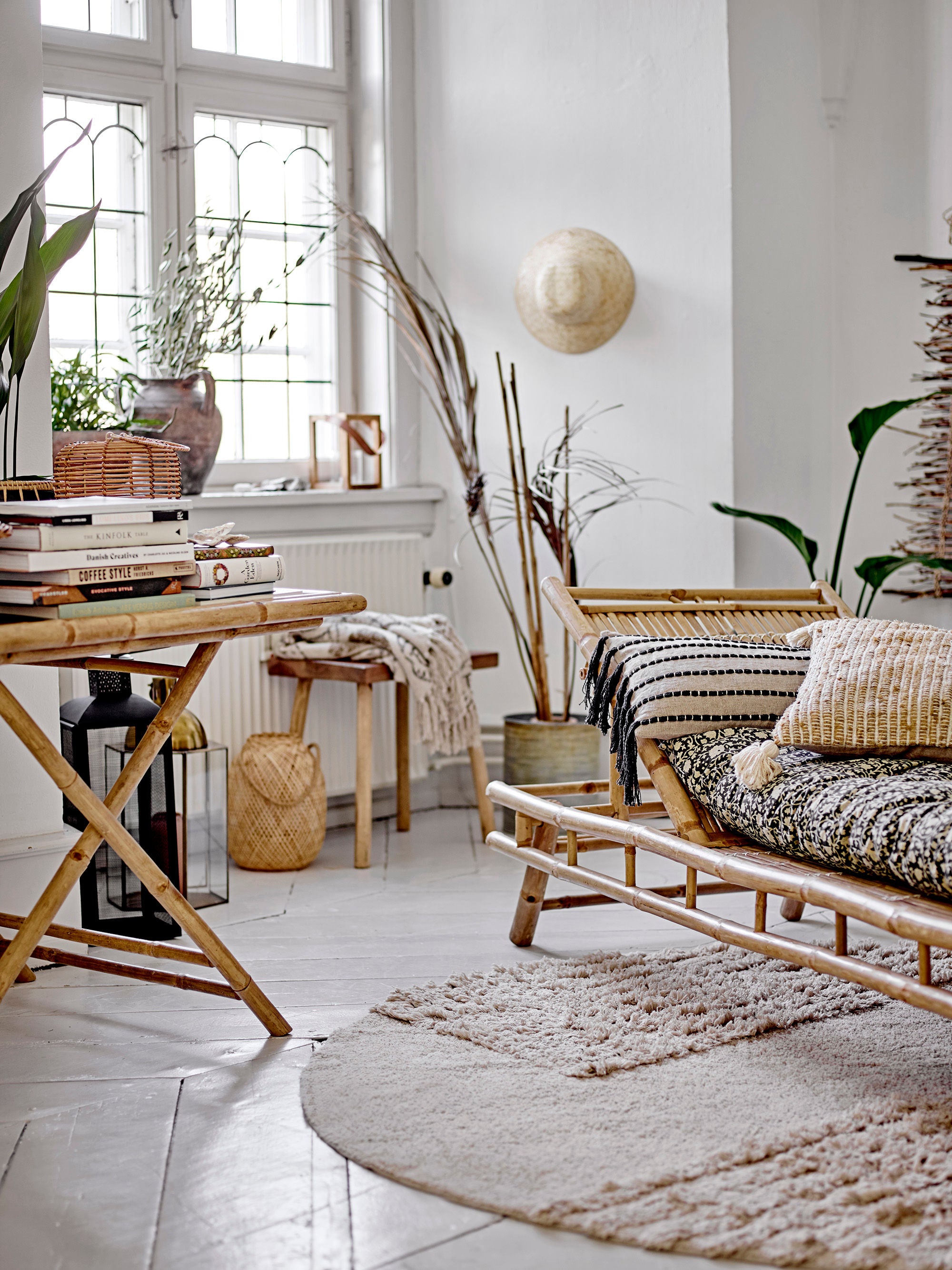 Teppich "Clarie" Natur Baumwolle