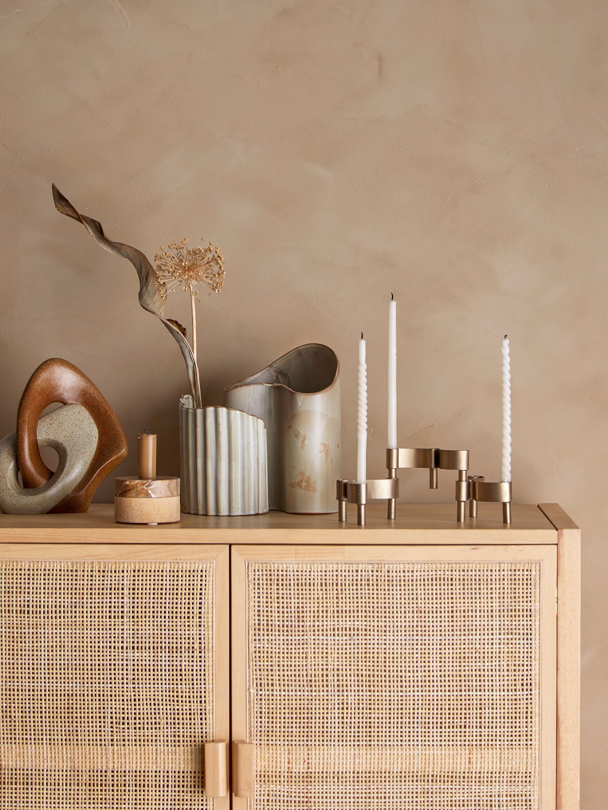 Vase "Henaj" Brown Stoneware