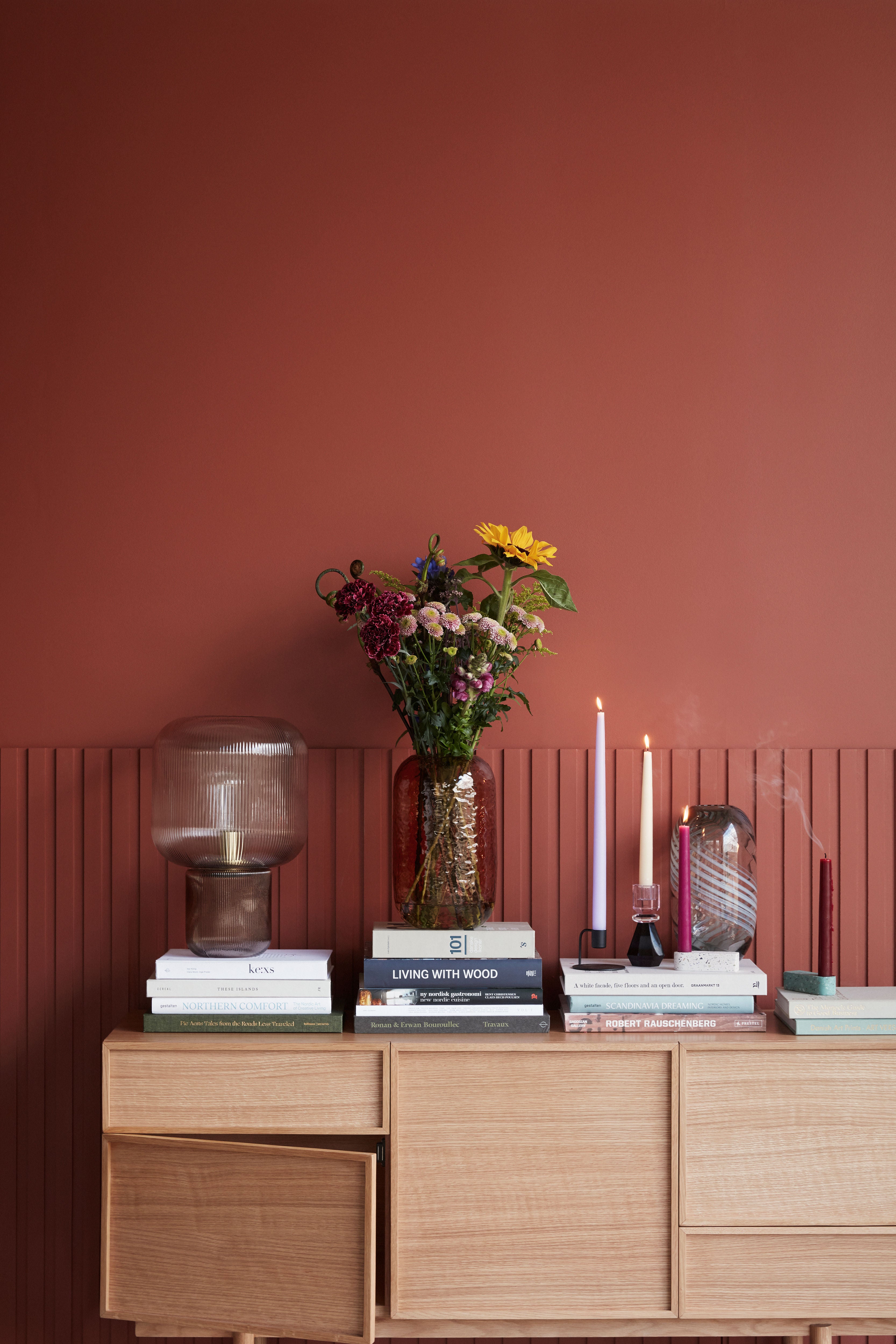 Table lamp "Pirum" brown