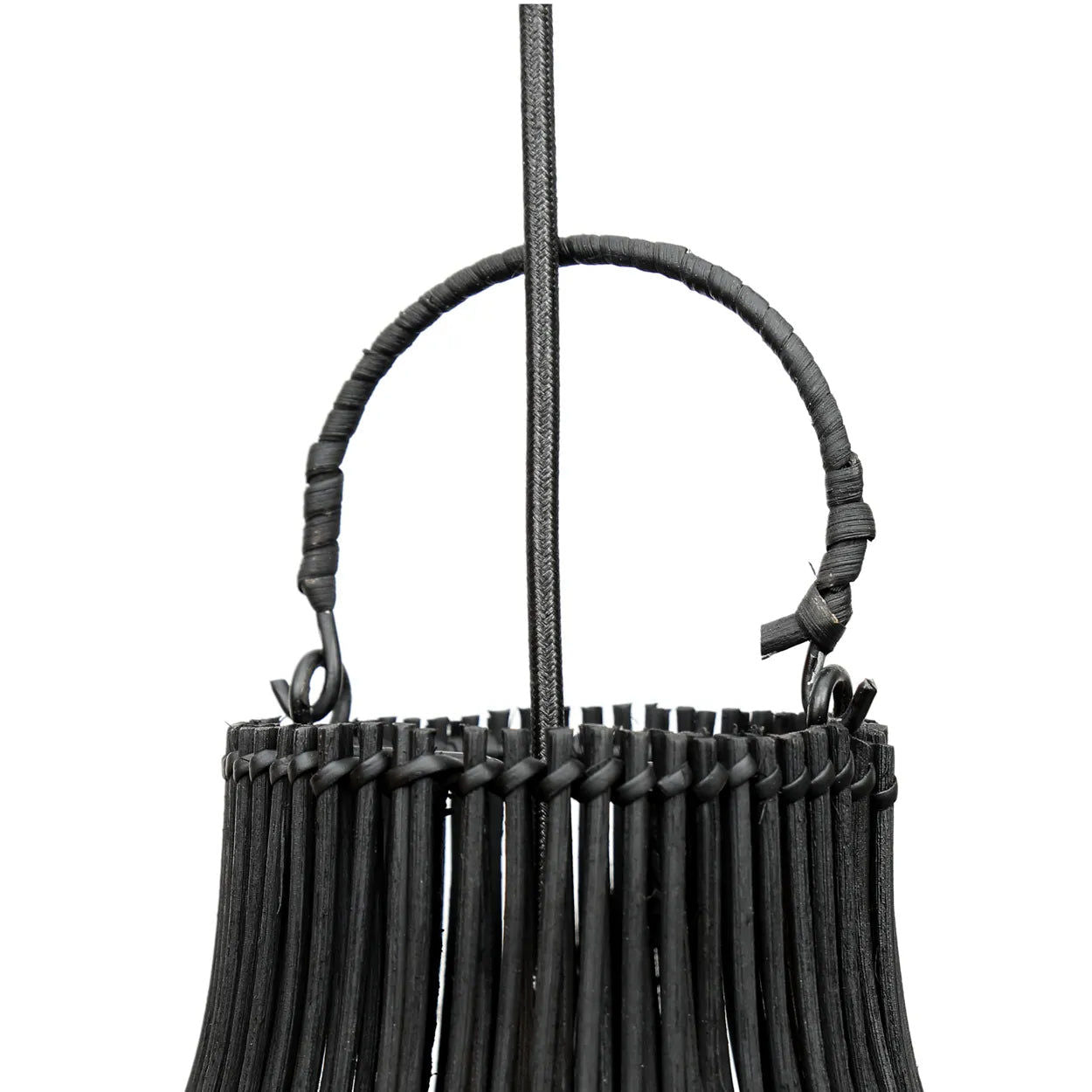 Lampshade "The Lobster Trap Pendant" Black