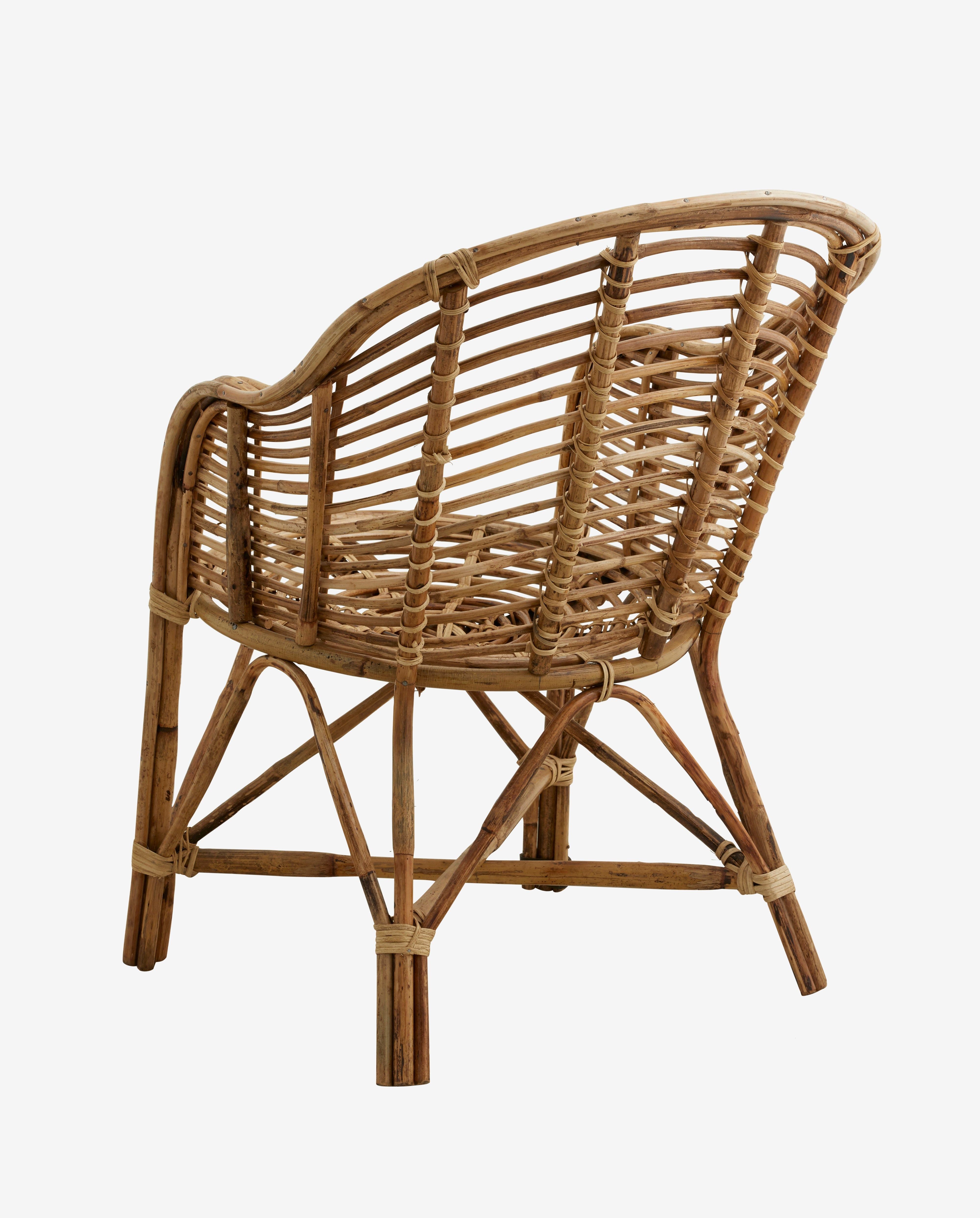 Chair "CANIA" Bamboo Natural Handmade