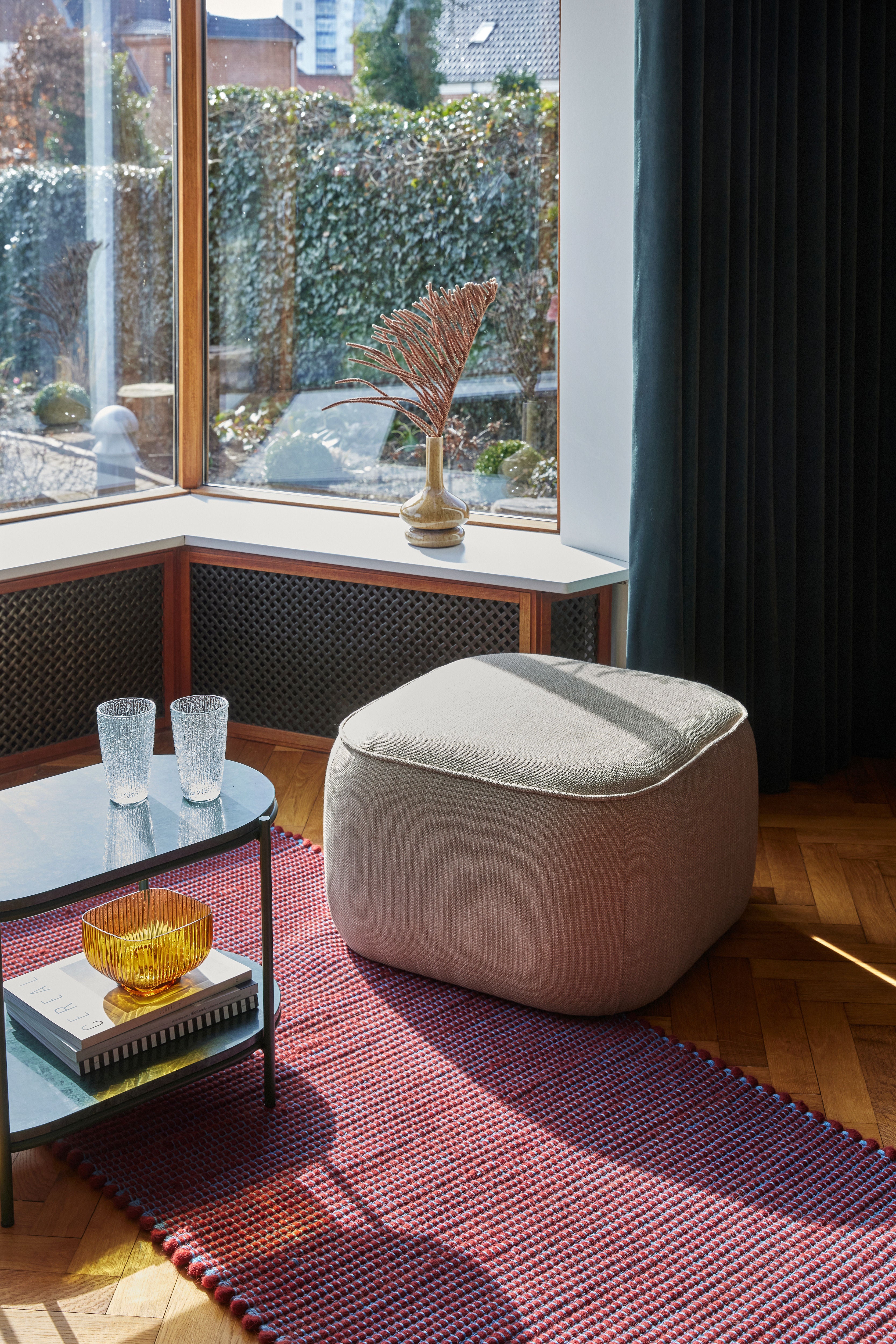 Side table "Nusa" dark green