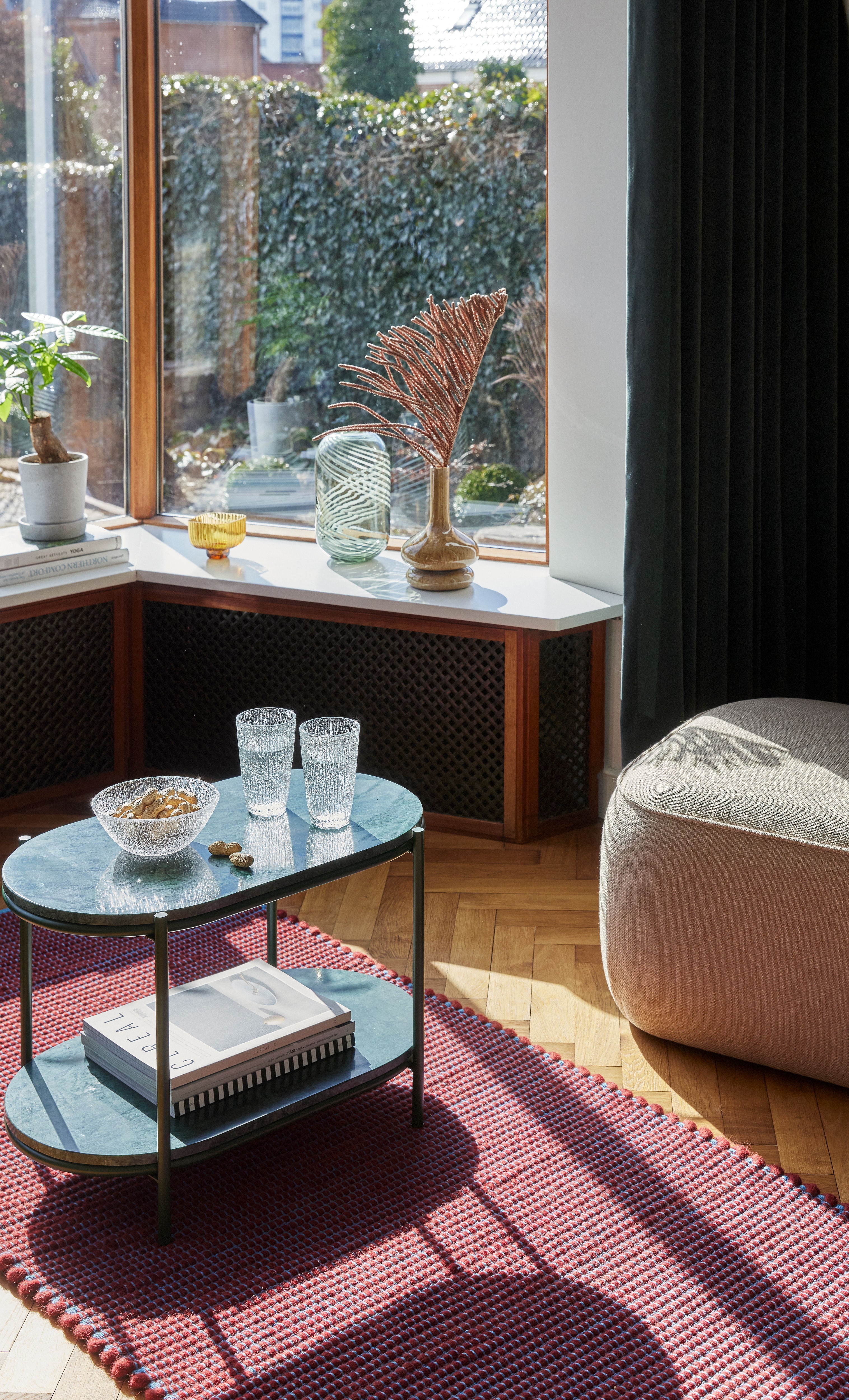 Side table "Nusa" dark green