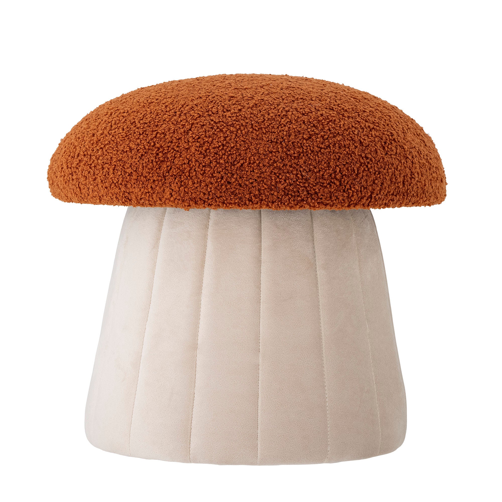 Pouf "Bertil" Hocker Rot Polyester