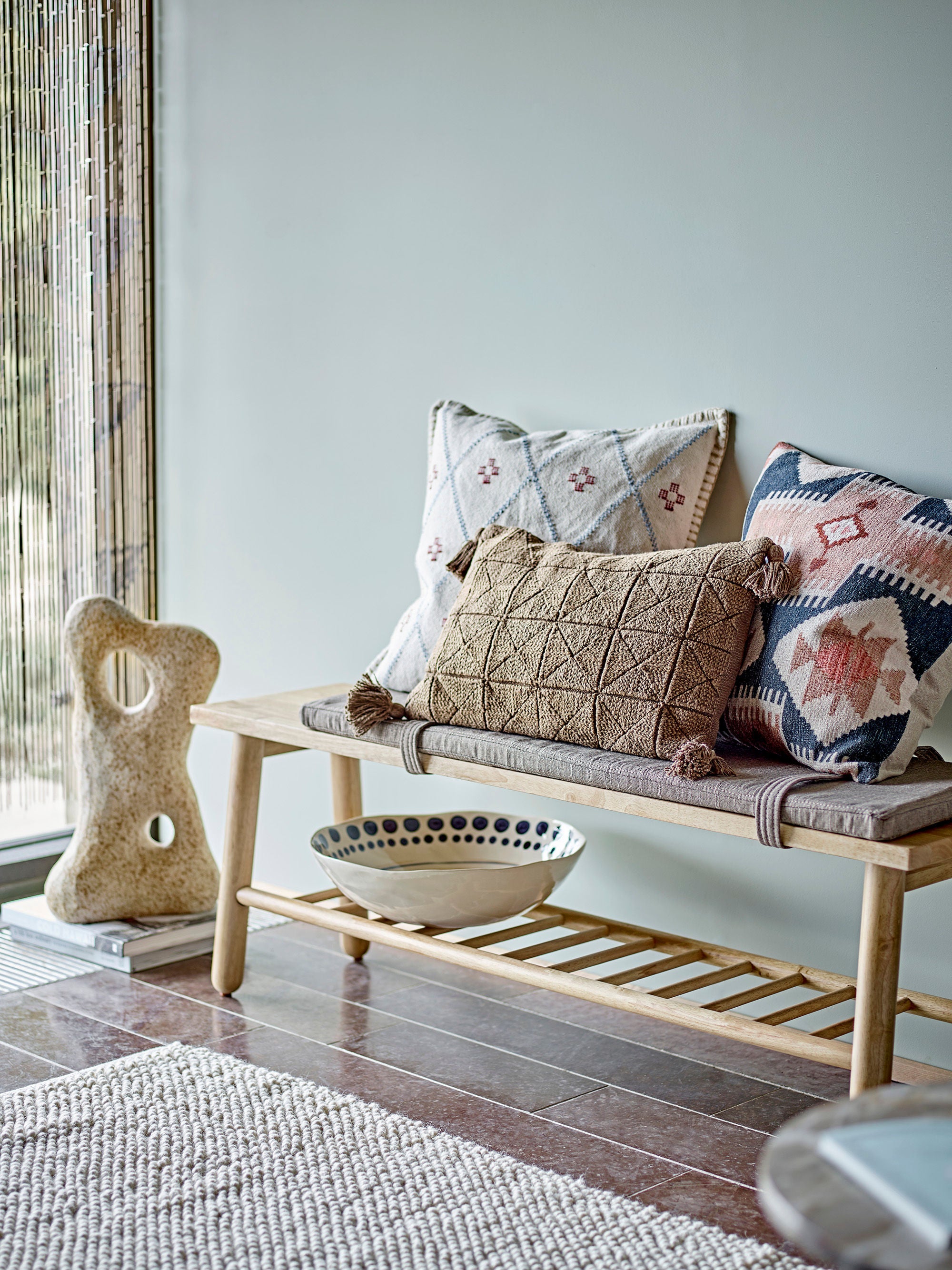 Skulptur "Raheen" Deko Natur Steingut