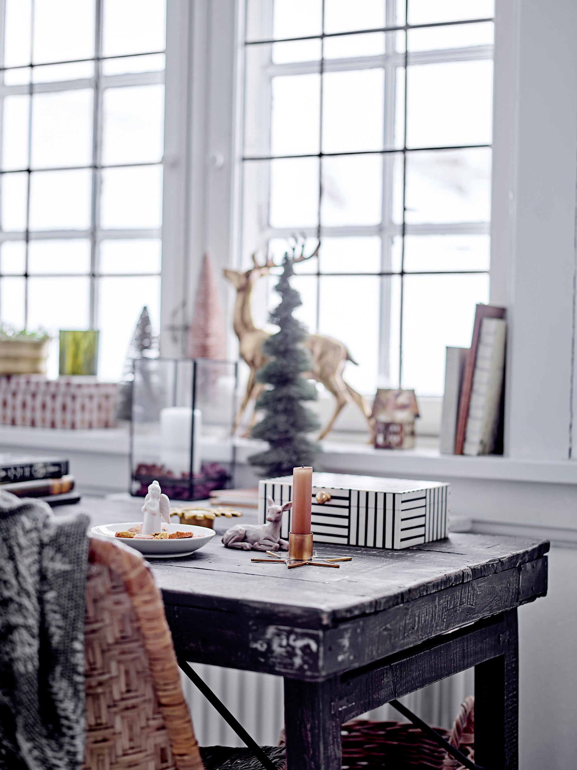 Schachtel Box "Neoma" mit Deckel Schwarz