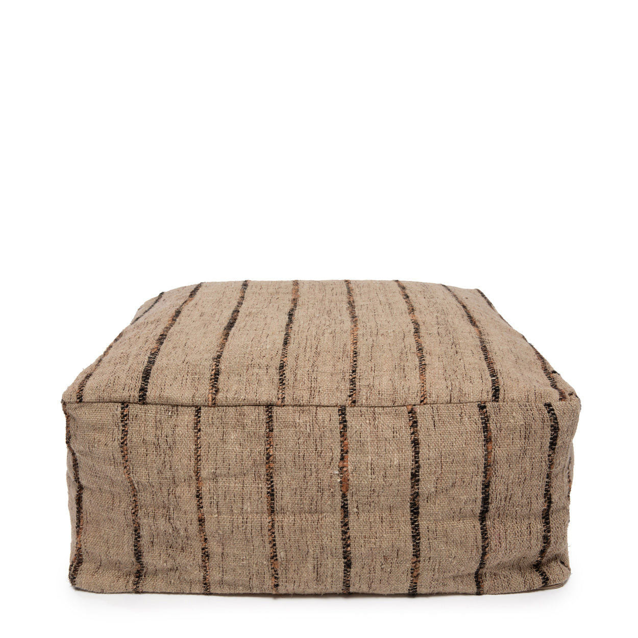 Pouf Sitzkissen "The Oh My Gee Pouffe" Beige Schwarz