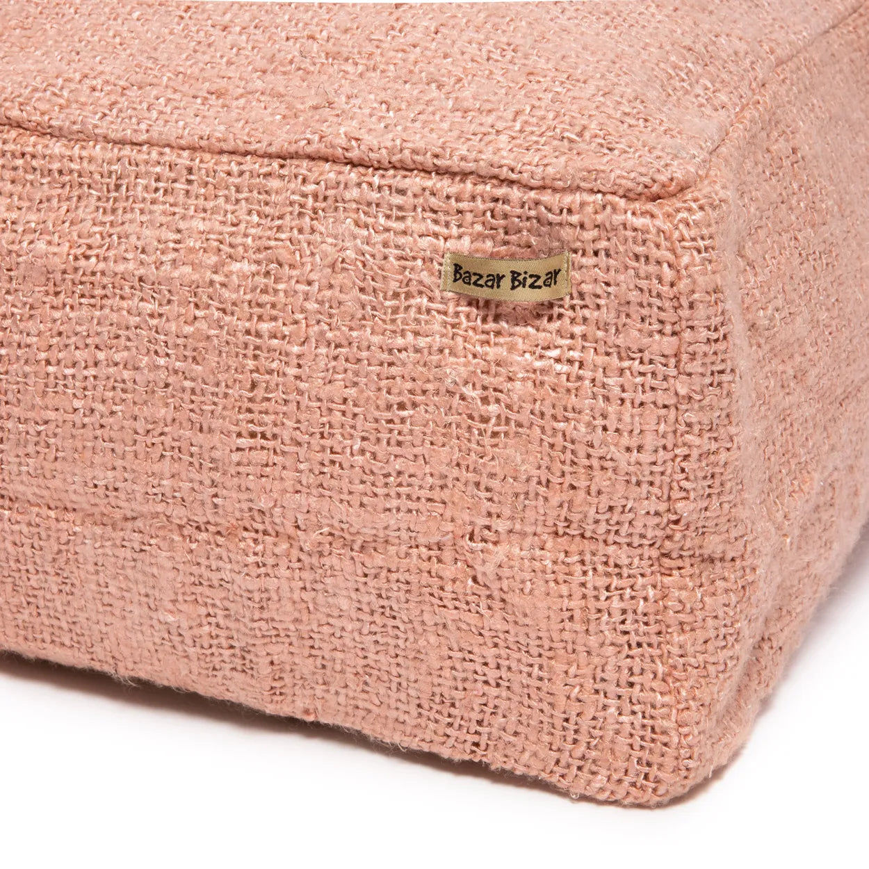 Pouf seat cushion "The Oh My Gee Pouffe" Salmon Pink