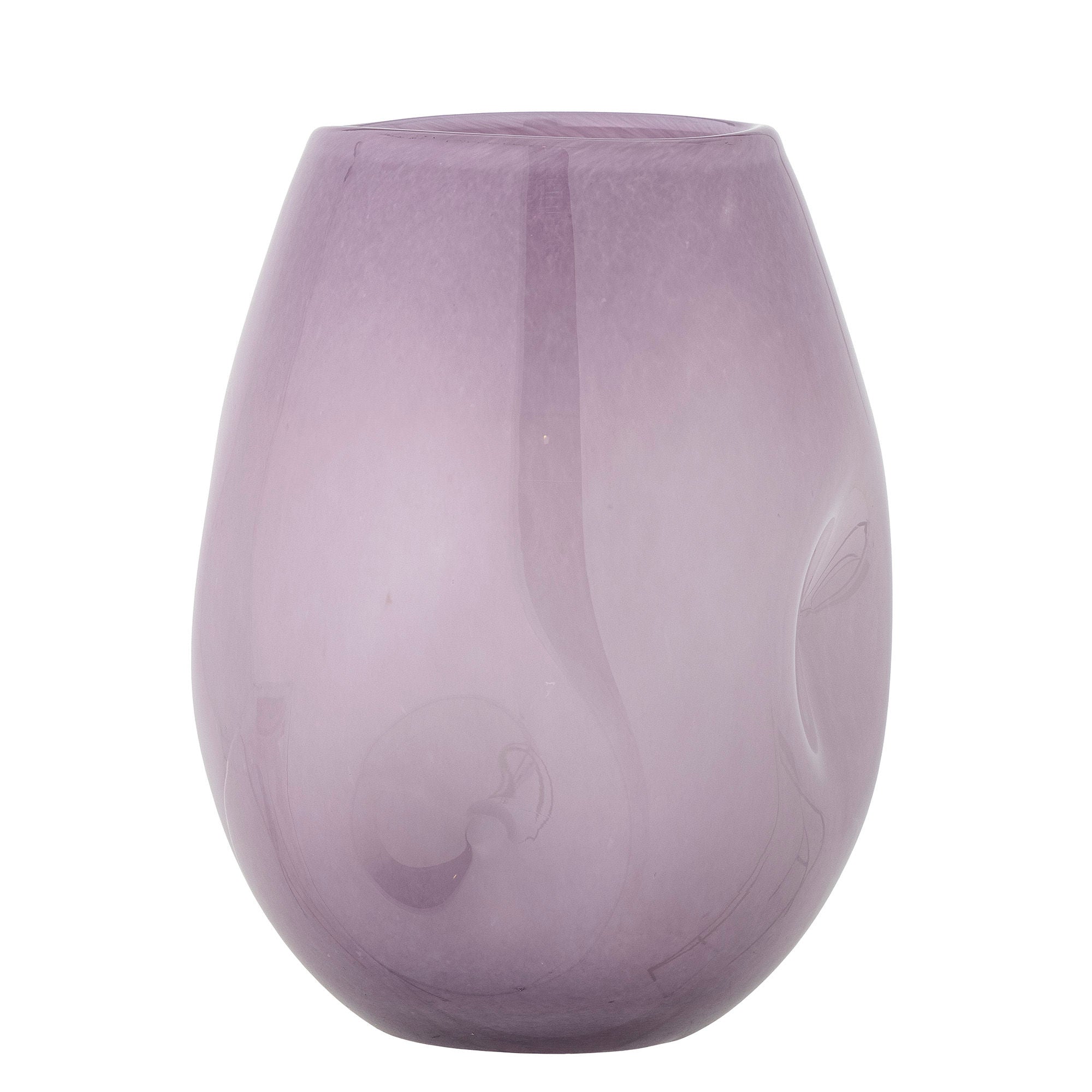 Vase "Lilac" violet glass