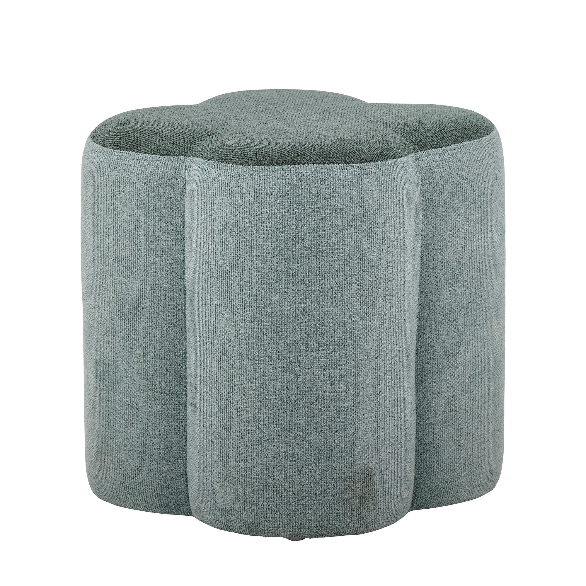 Pouf "Sissel" Hocker Grün Polyester