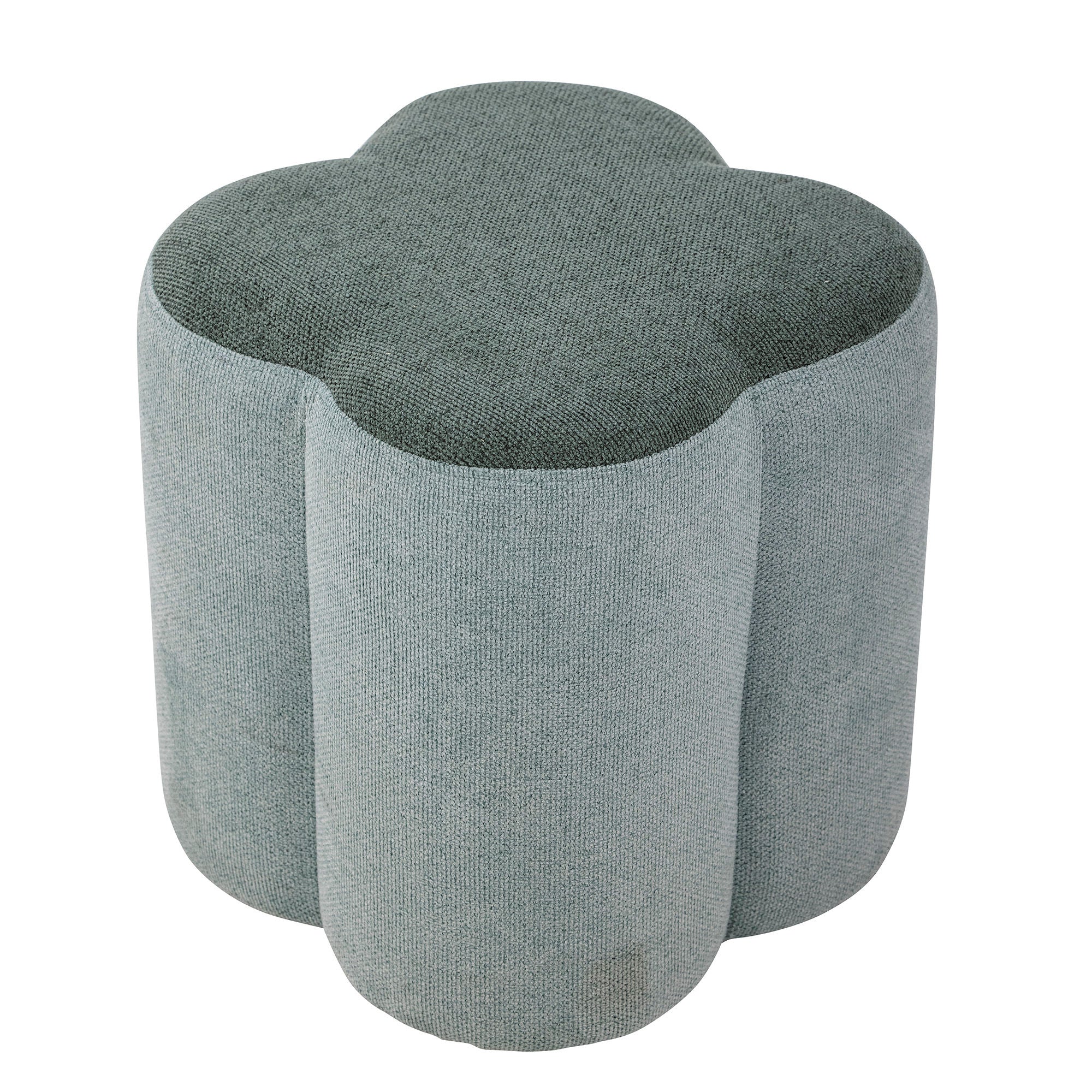 Pouf "Sissel" Hocker Grün Polyester