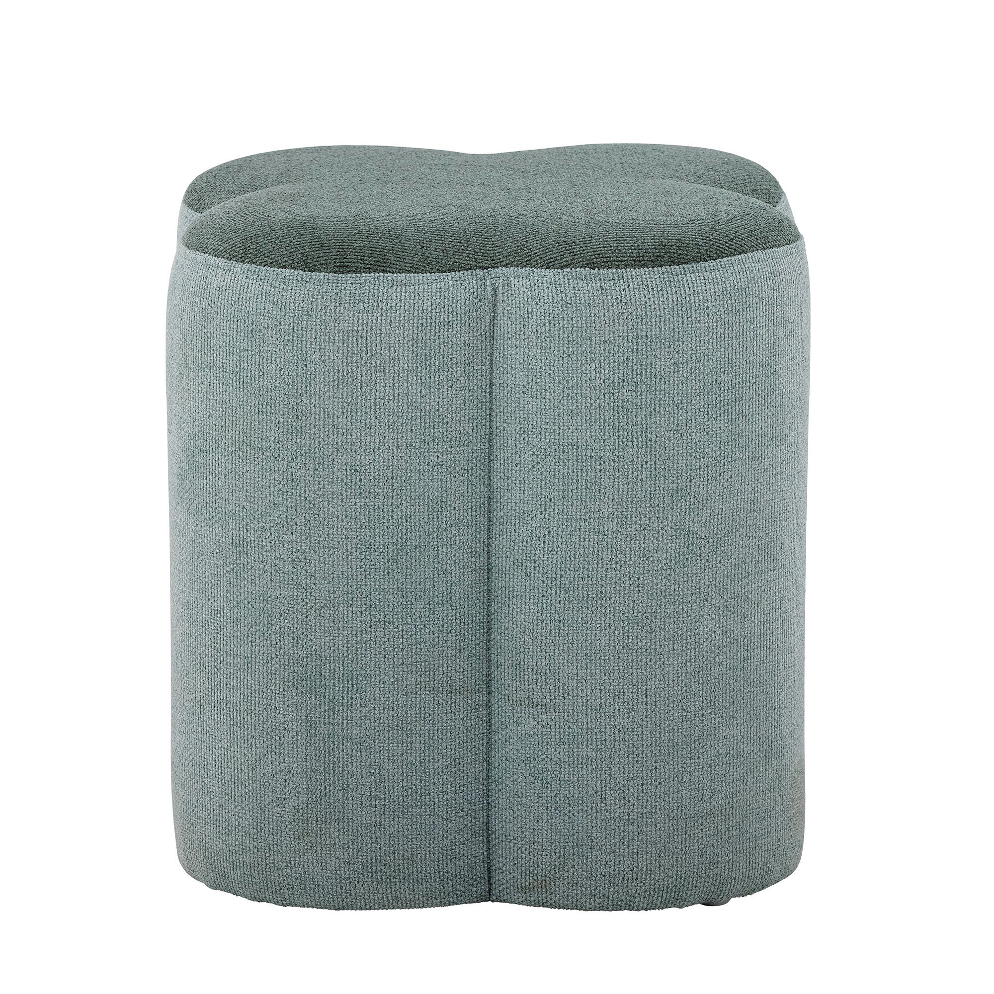 Pouf "Sissel" Hocker Grün Polyester