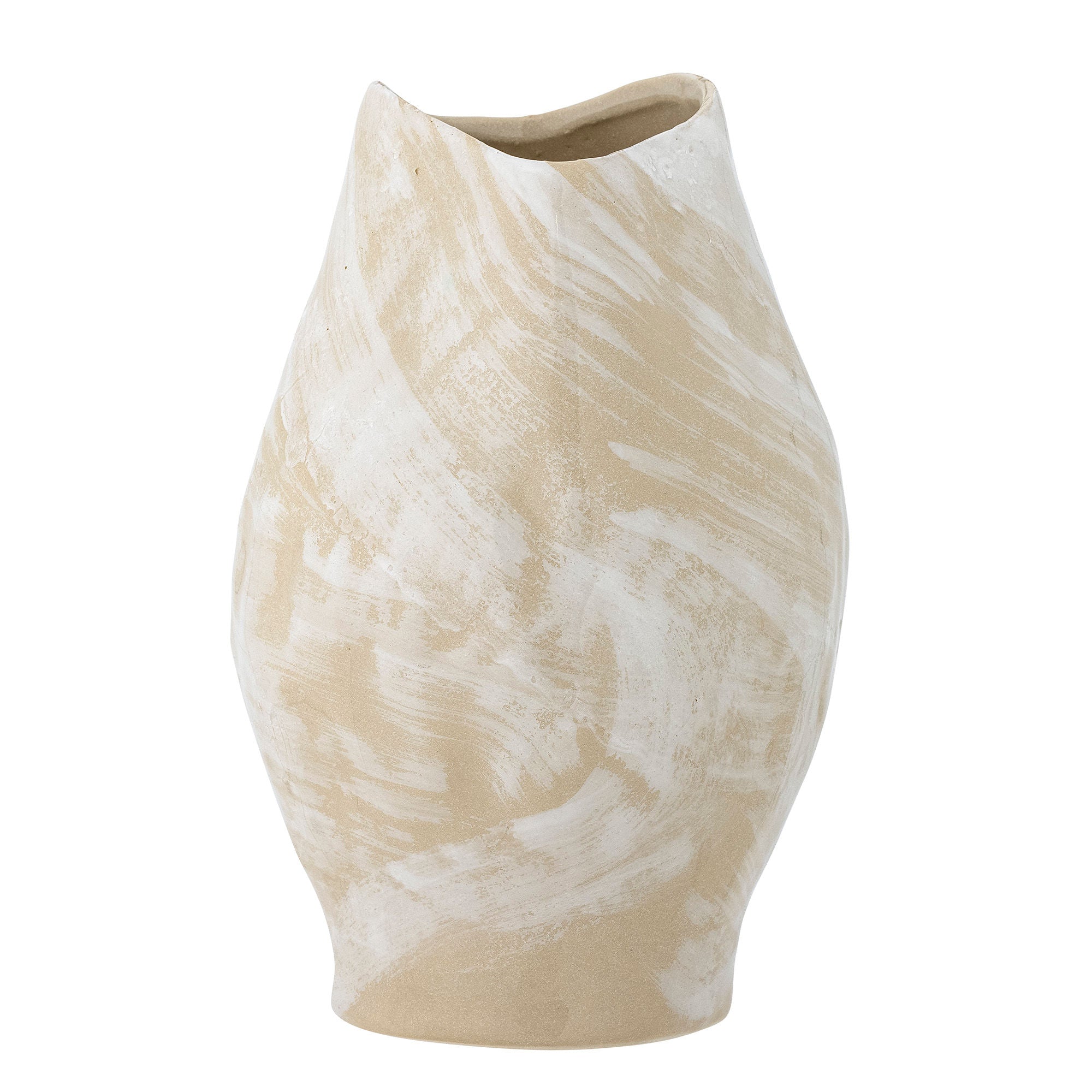 Vase "Obsa" Natur Steingut