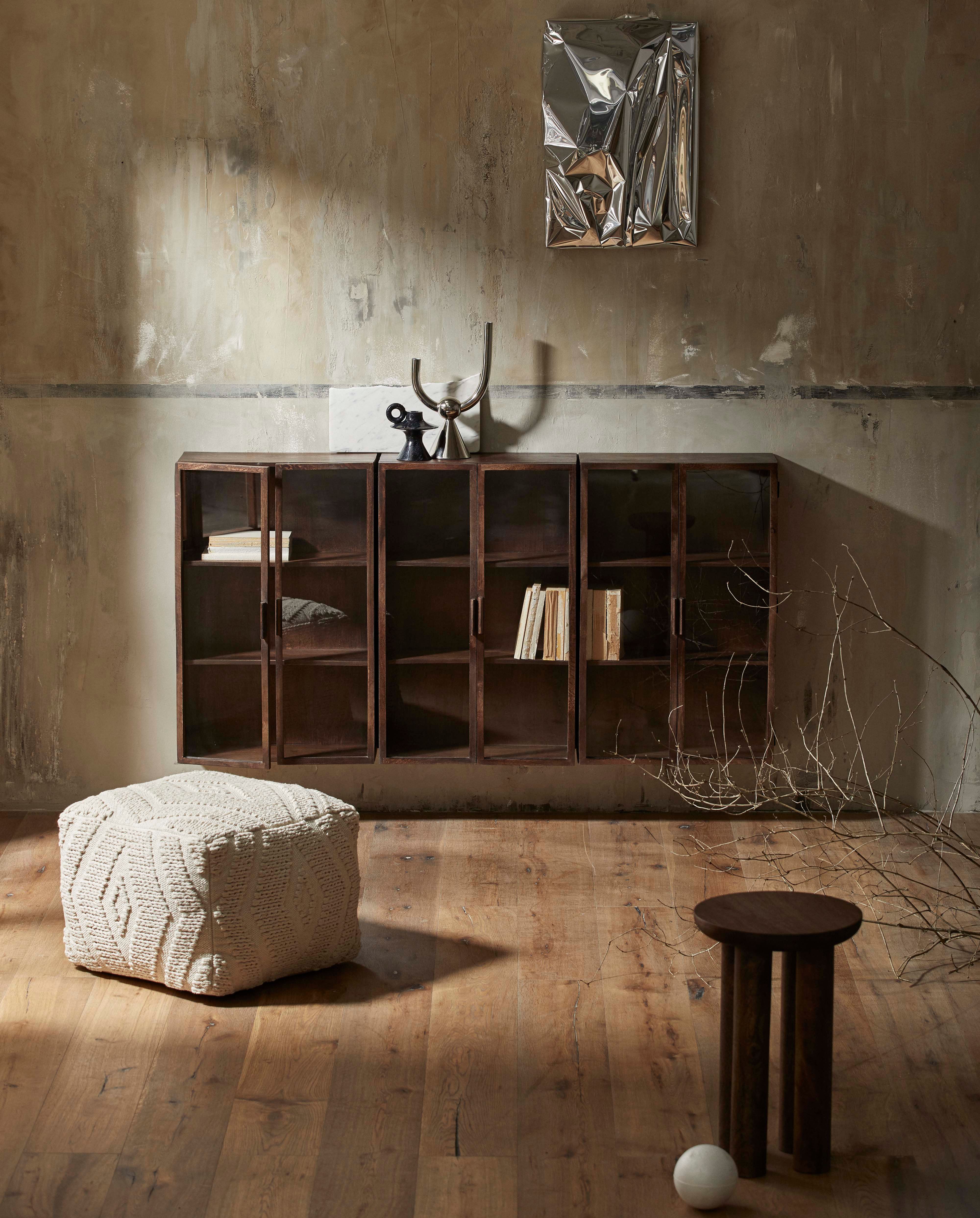 Pouf "WULAR" Off white