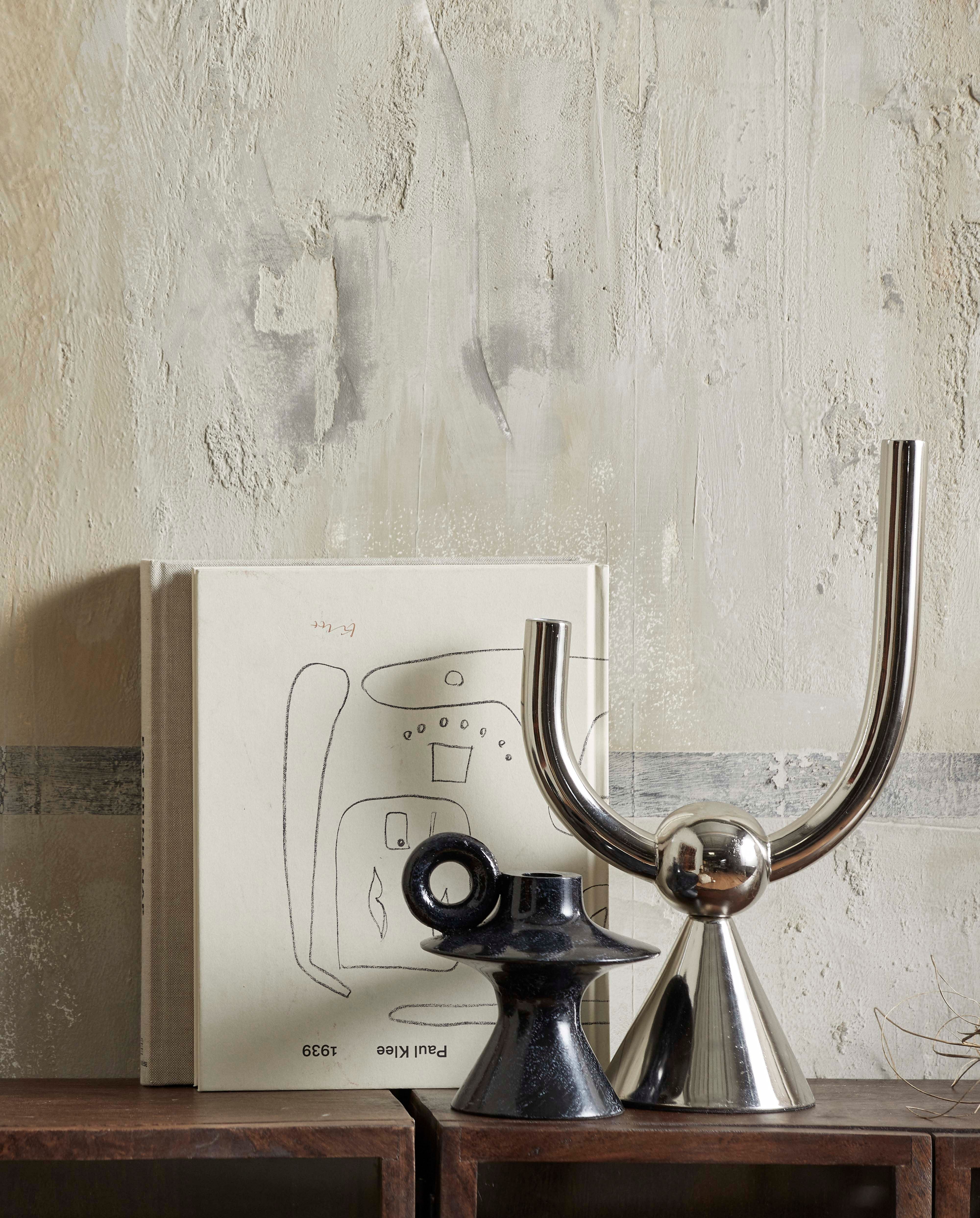 Candlestick "CORFU" Chrome Finish