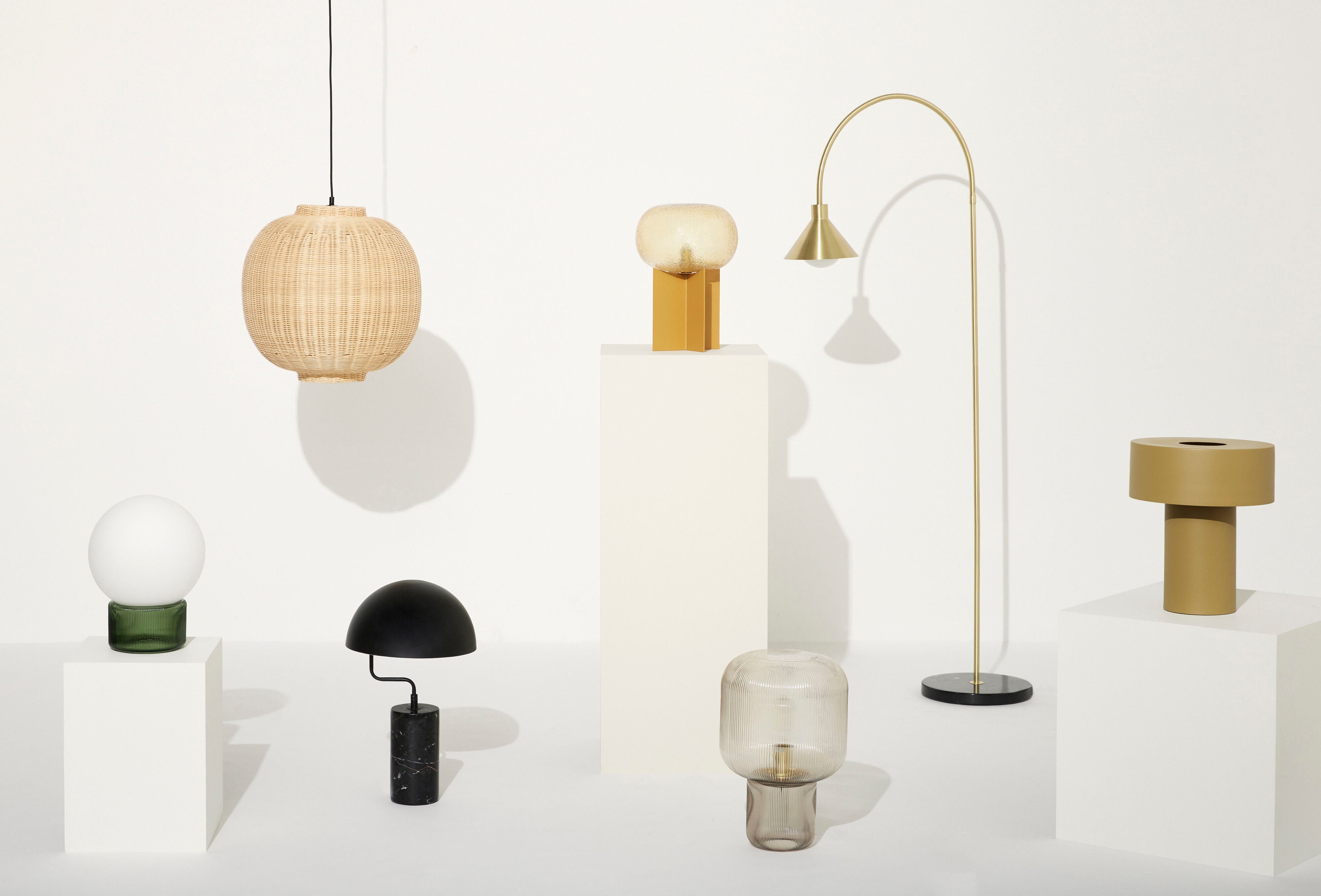 Table lamp "Pirum" brown