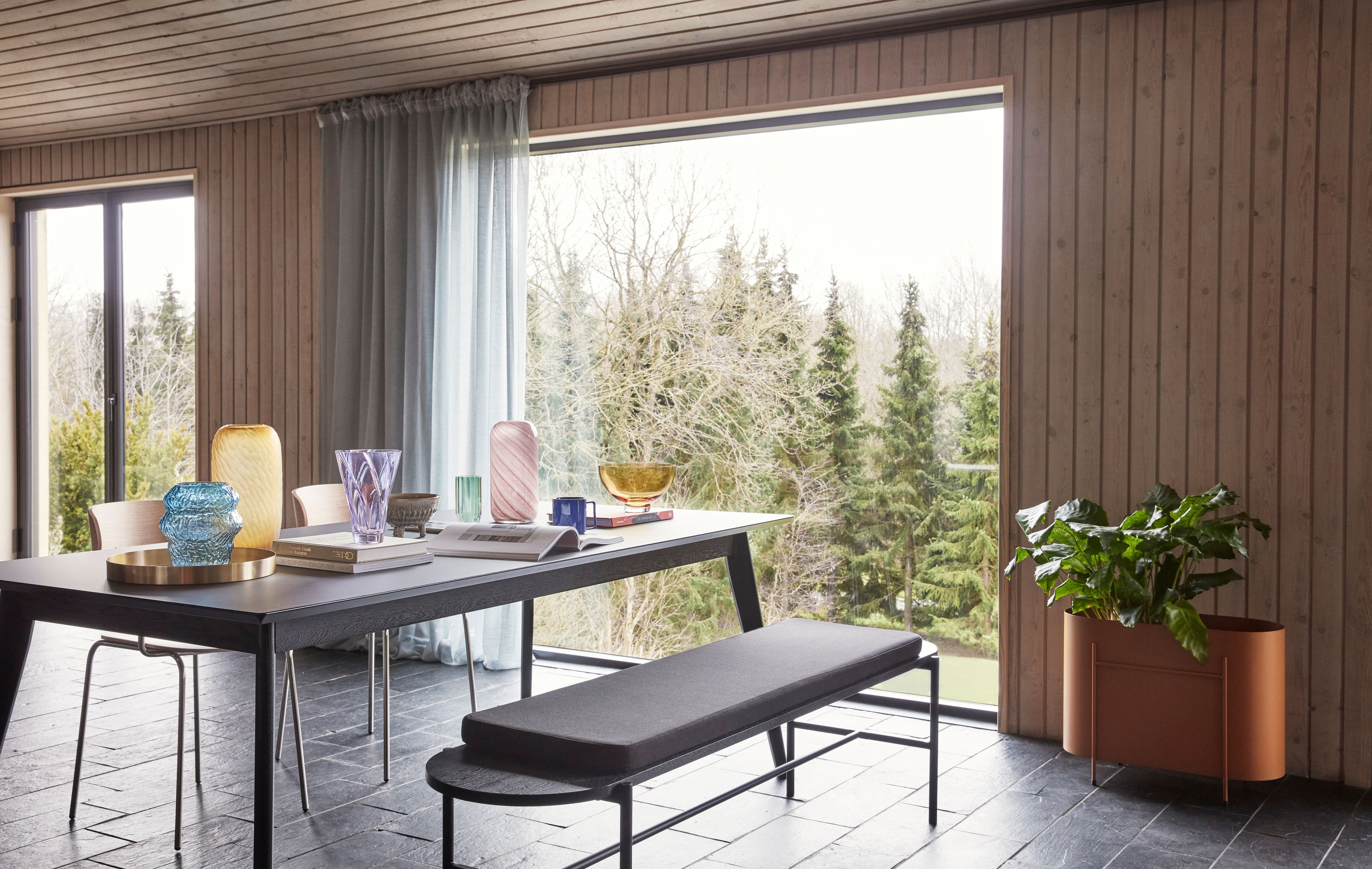 Sitzbank "Norm" Schwarz