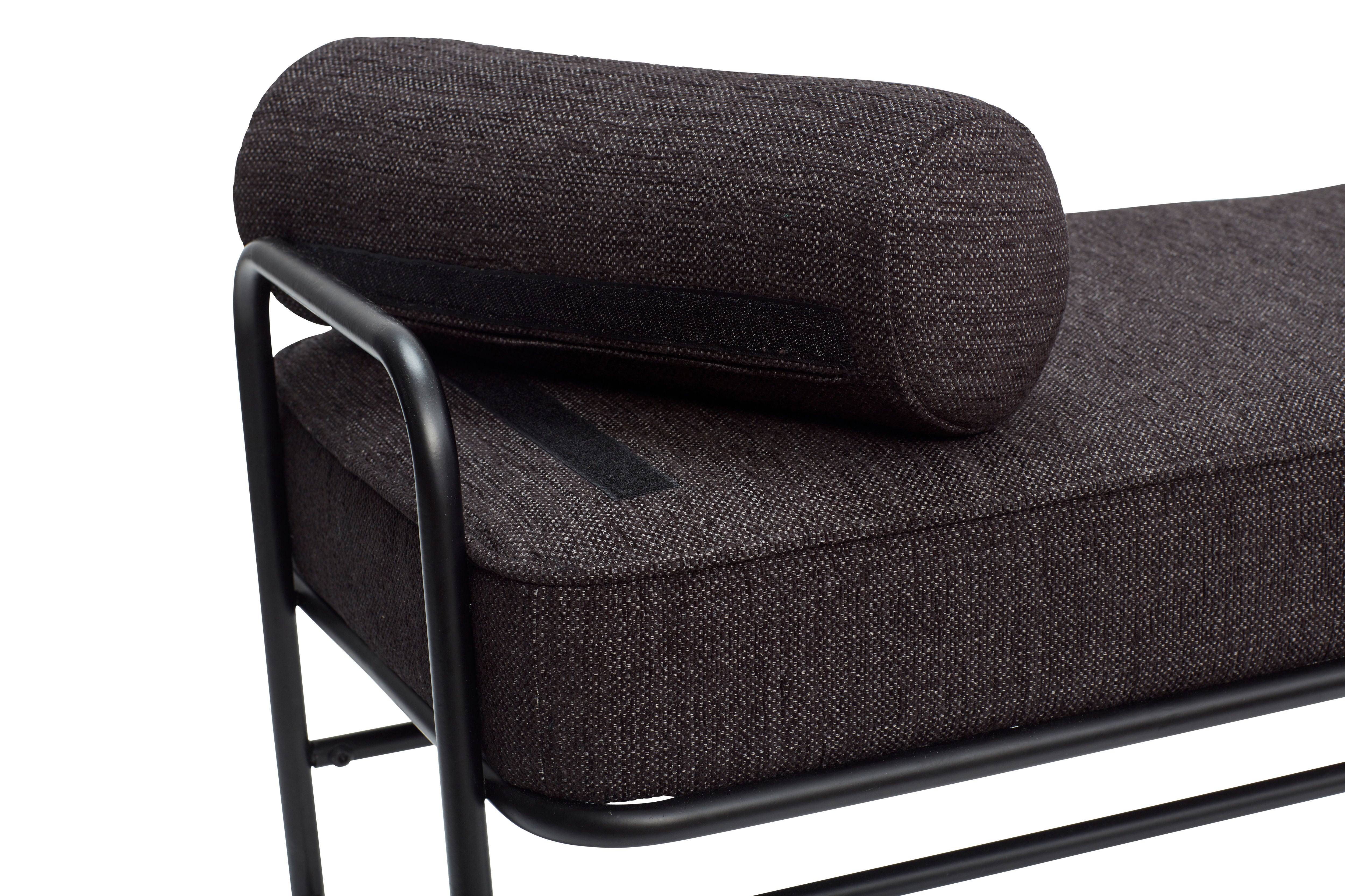 Sitzbank "Pipe" Bank Schwarz