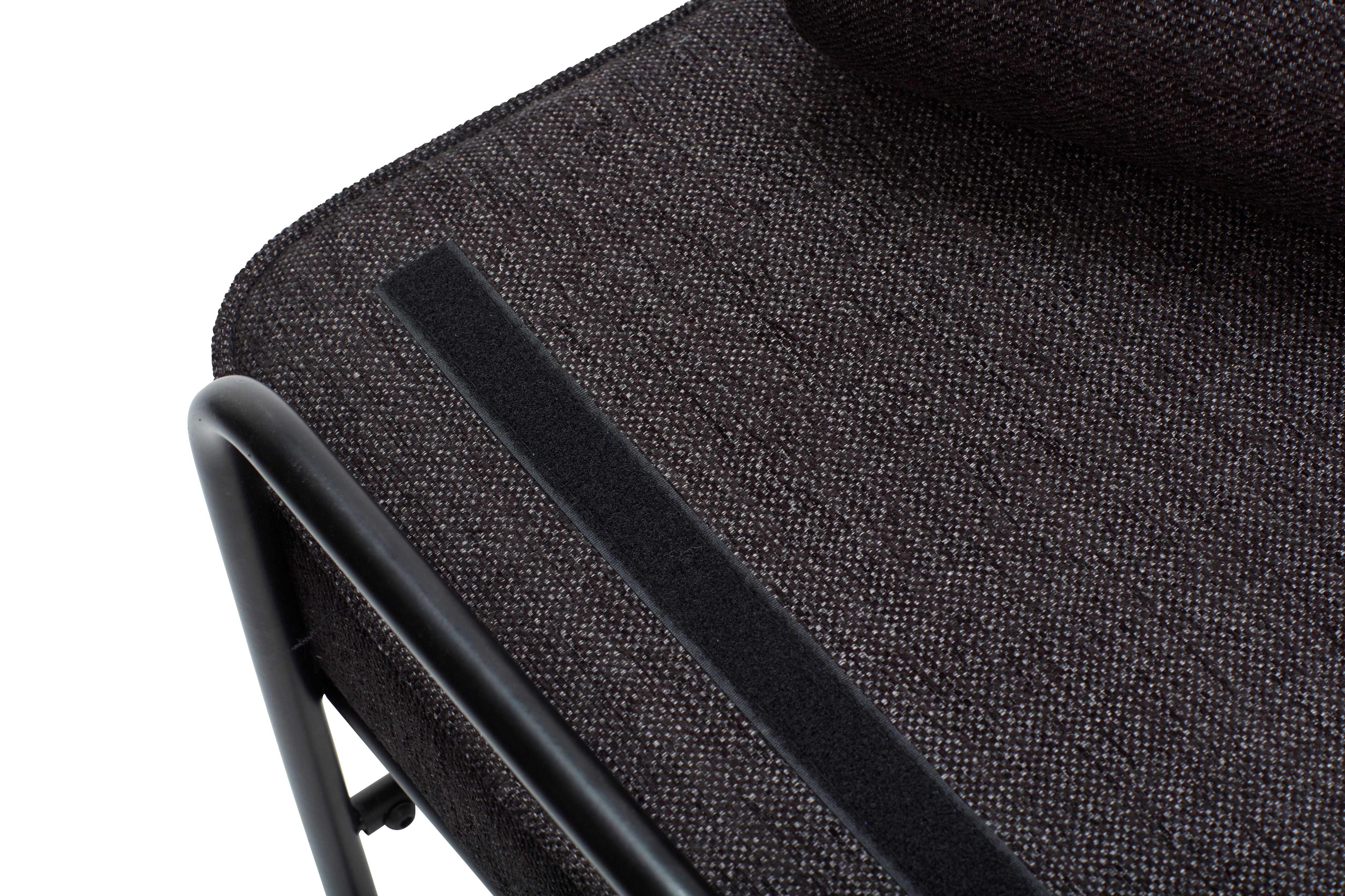 Sitzbank "Pipe" Bank Schwarz