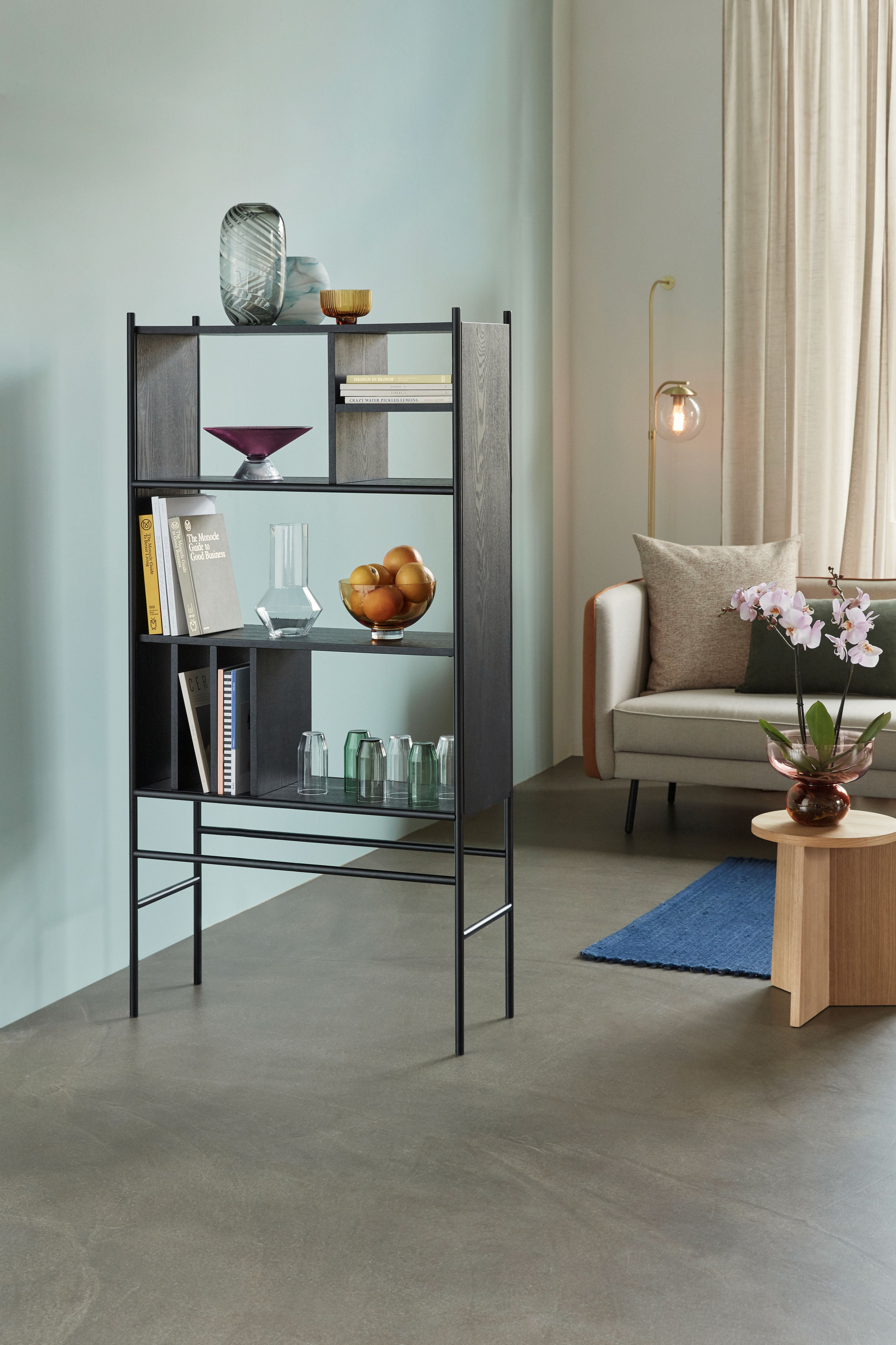 Shelf "Divide" Black