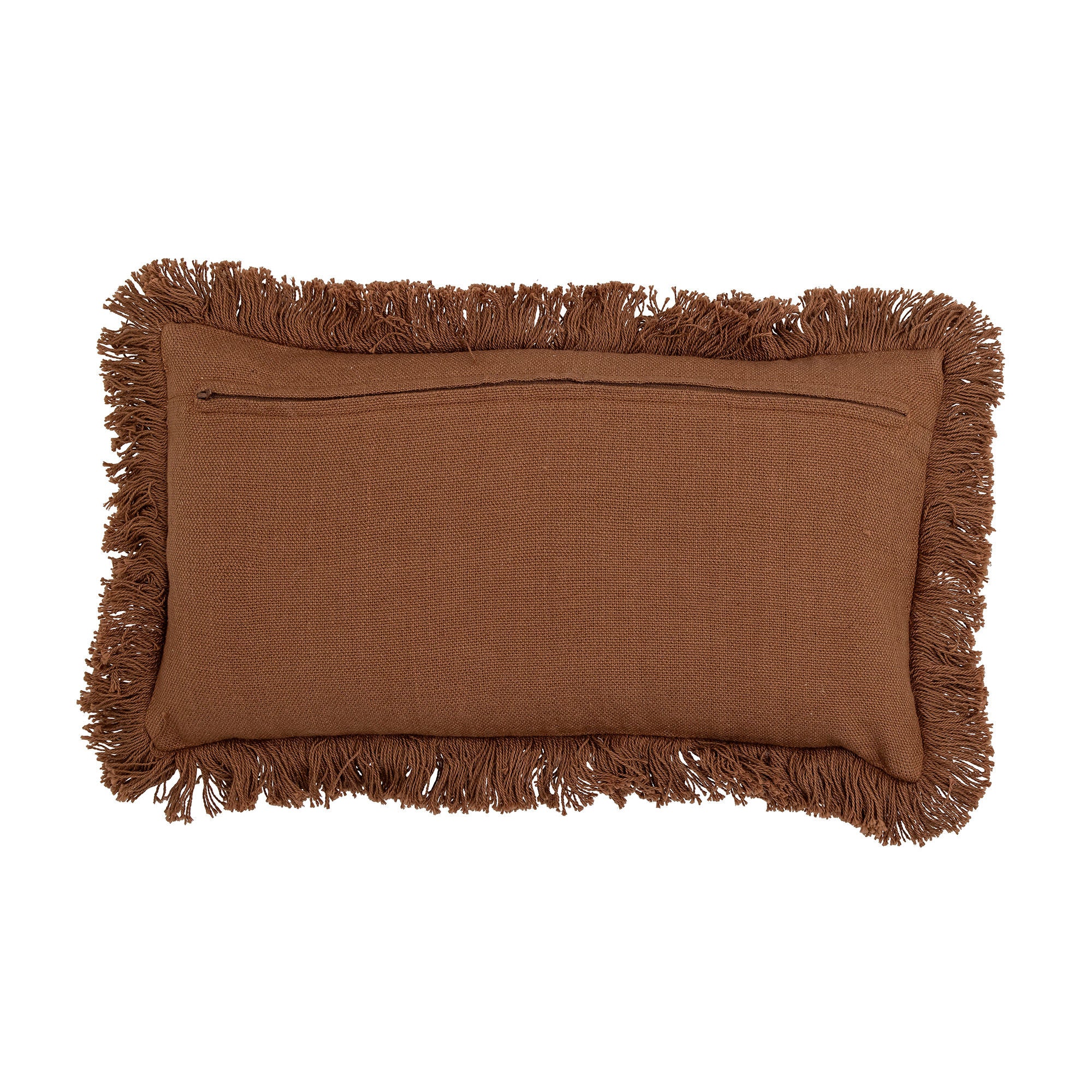 Cushion "Galia" Brown Cotton