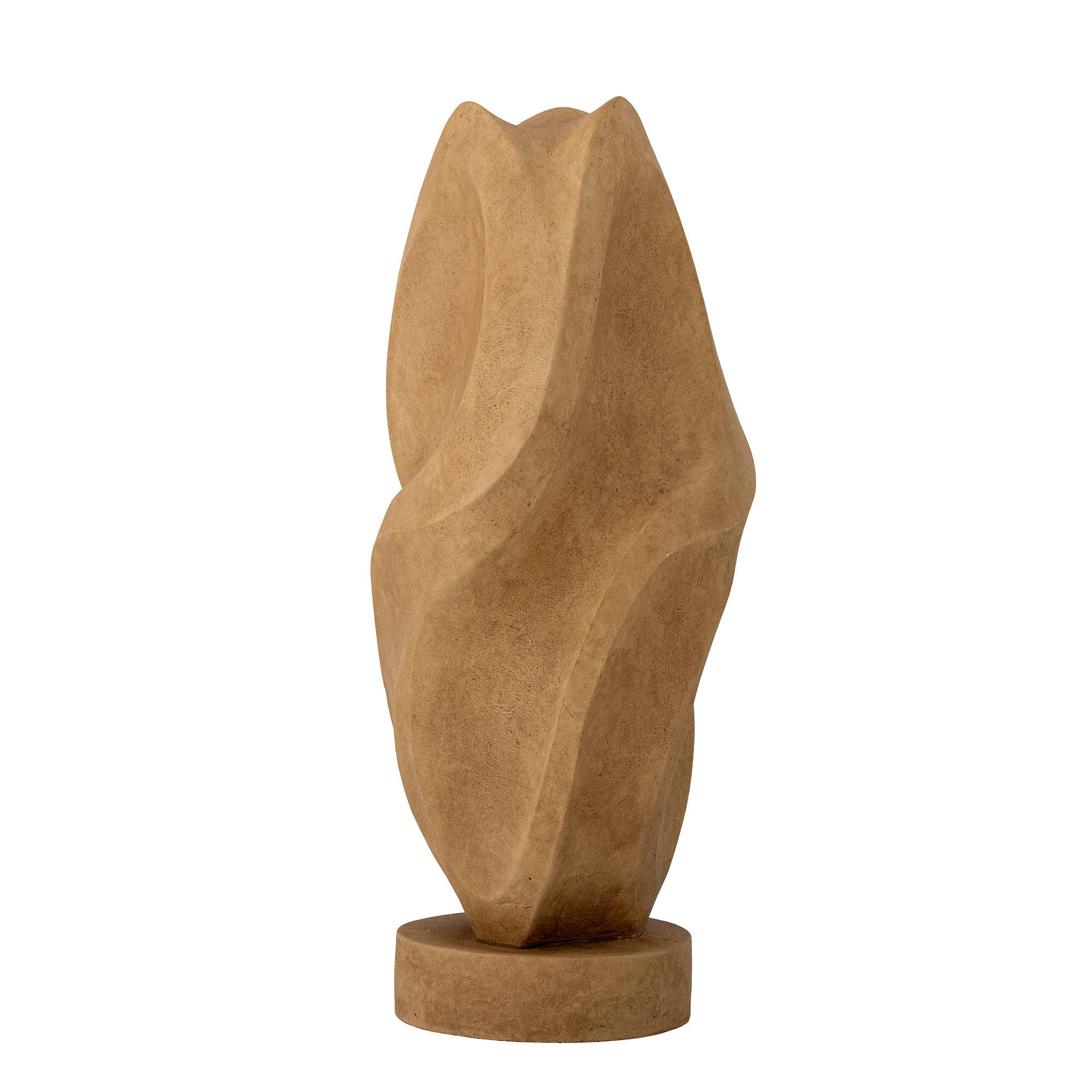 Decoration "Delier" sculpture brown polyresin