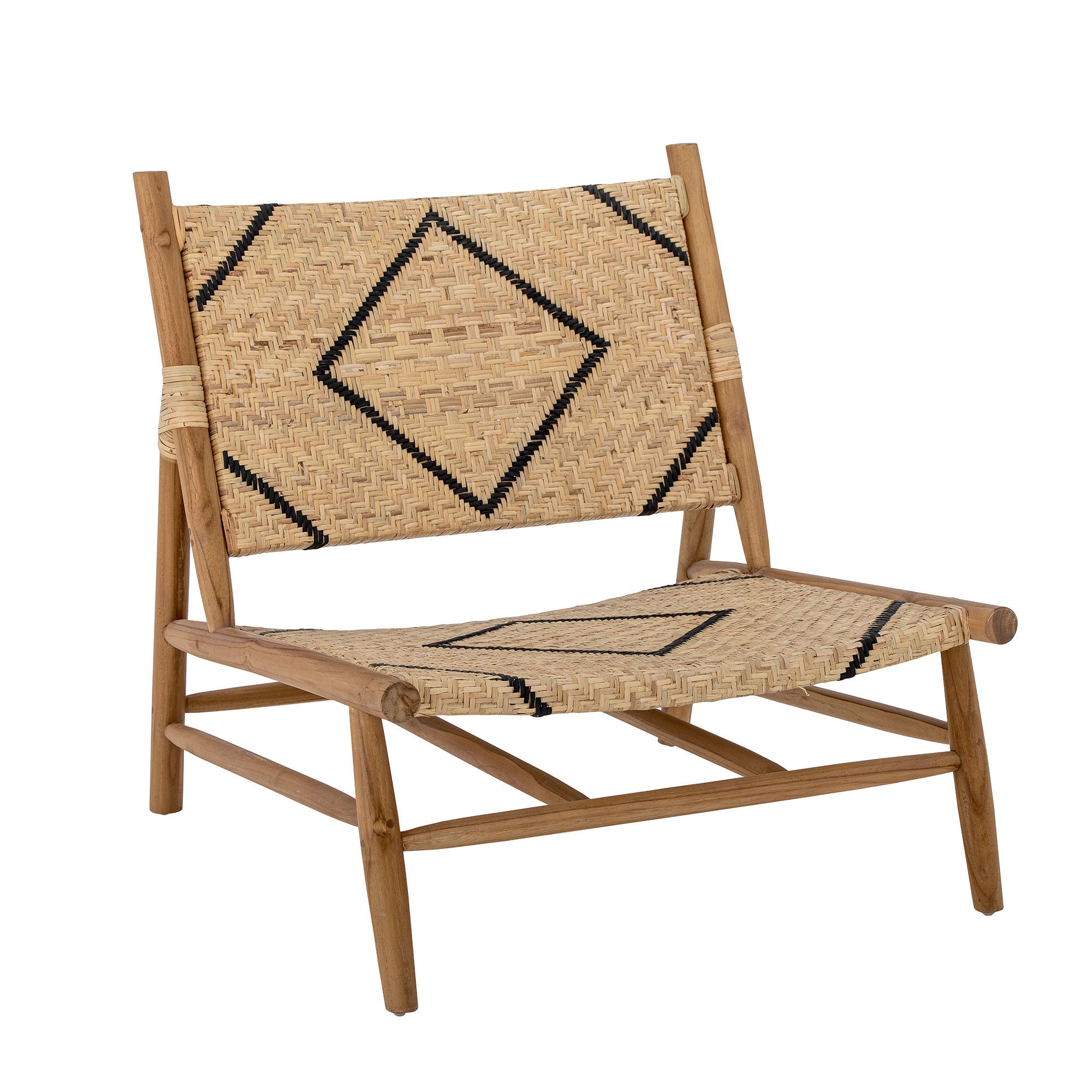 Lounge chair "Lennox" natural teak