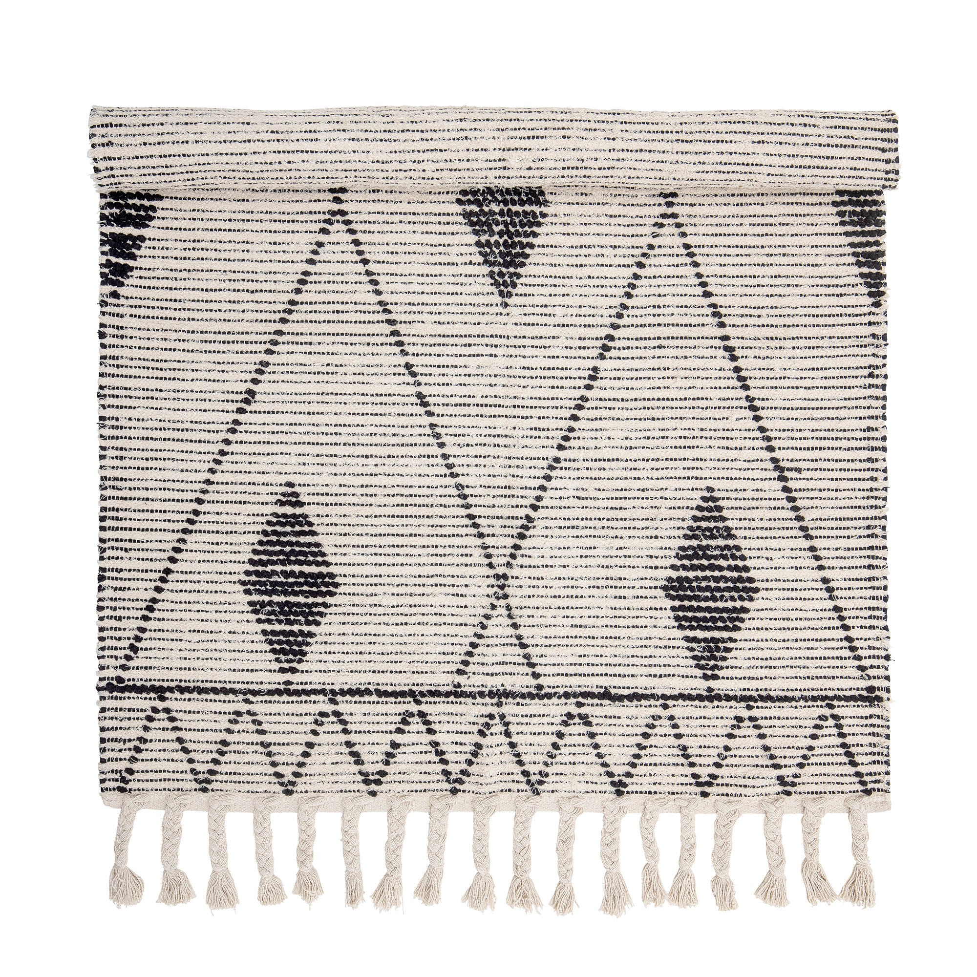 Teppich "Yuki" Natur Baumwolle