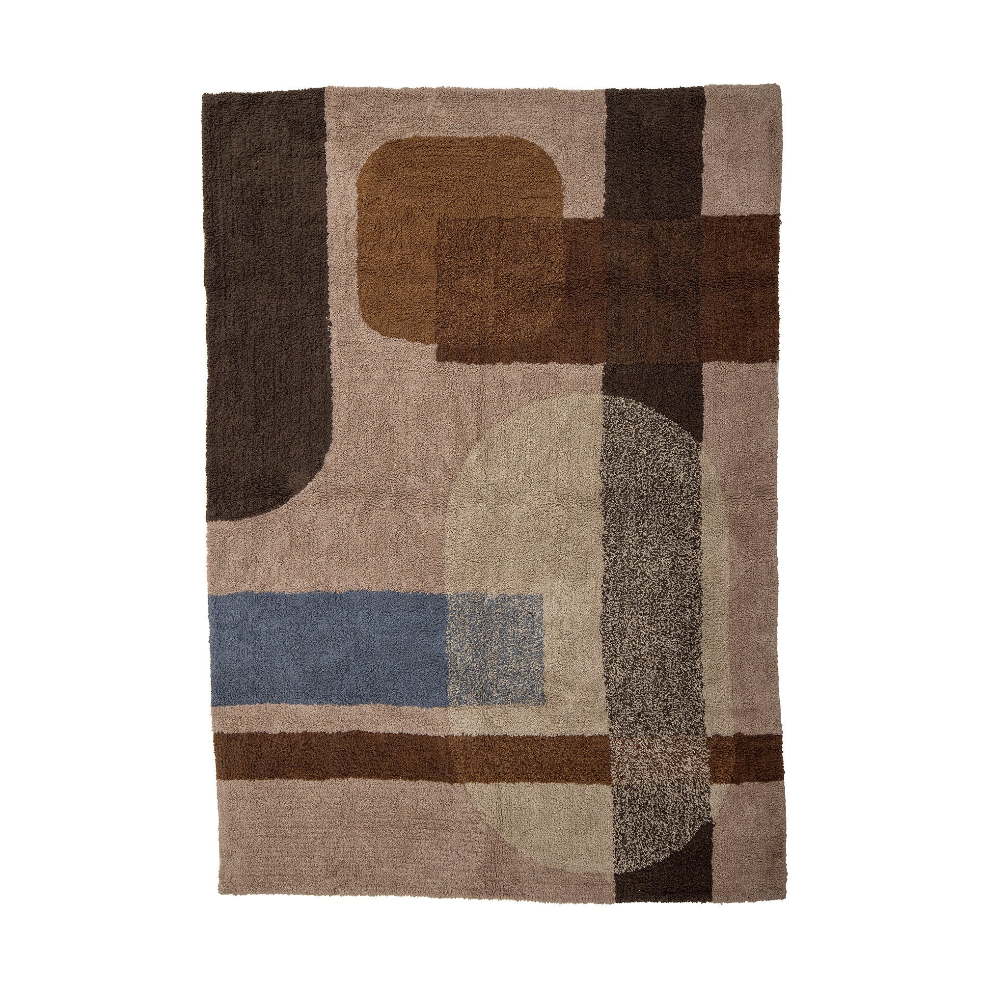 Carpet "Zofia" Brown Cotton