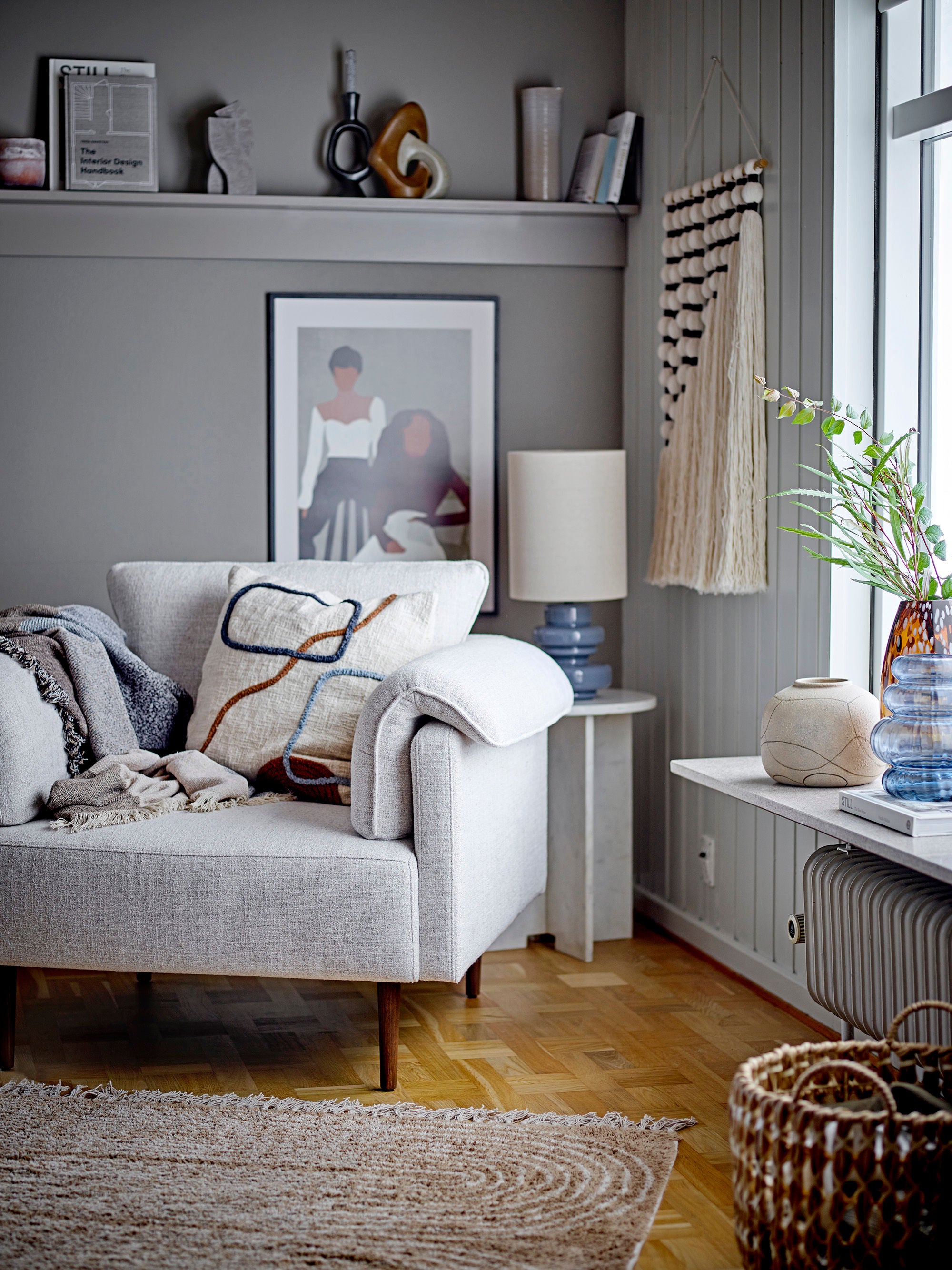 Teppich "Zeynep" Braun Baumwolle