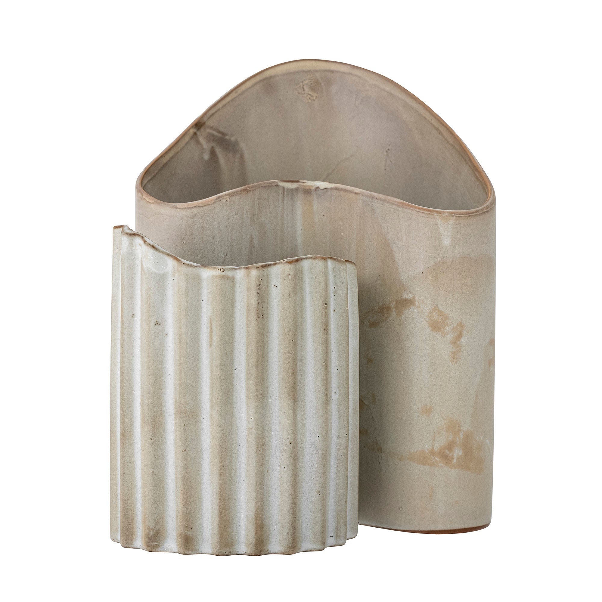 Vase "Henaj" Brown Stoneware