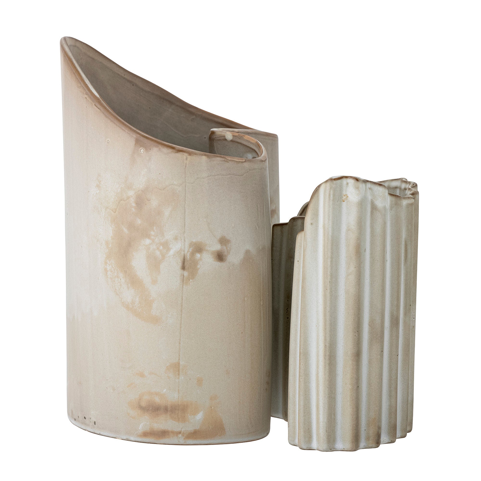 Vase "Henaj" Brown Stoneware