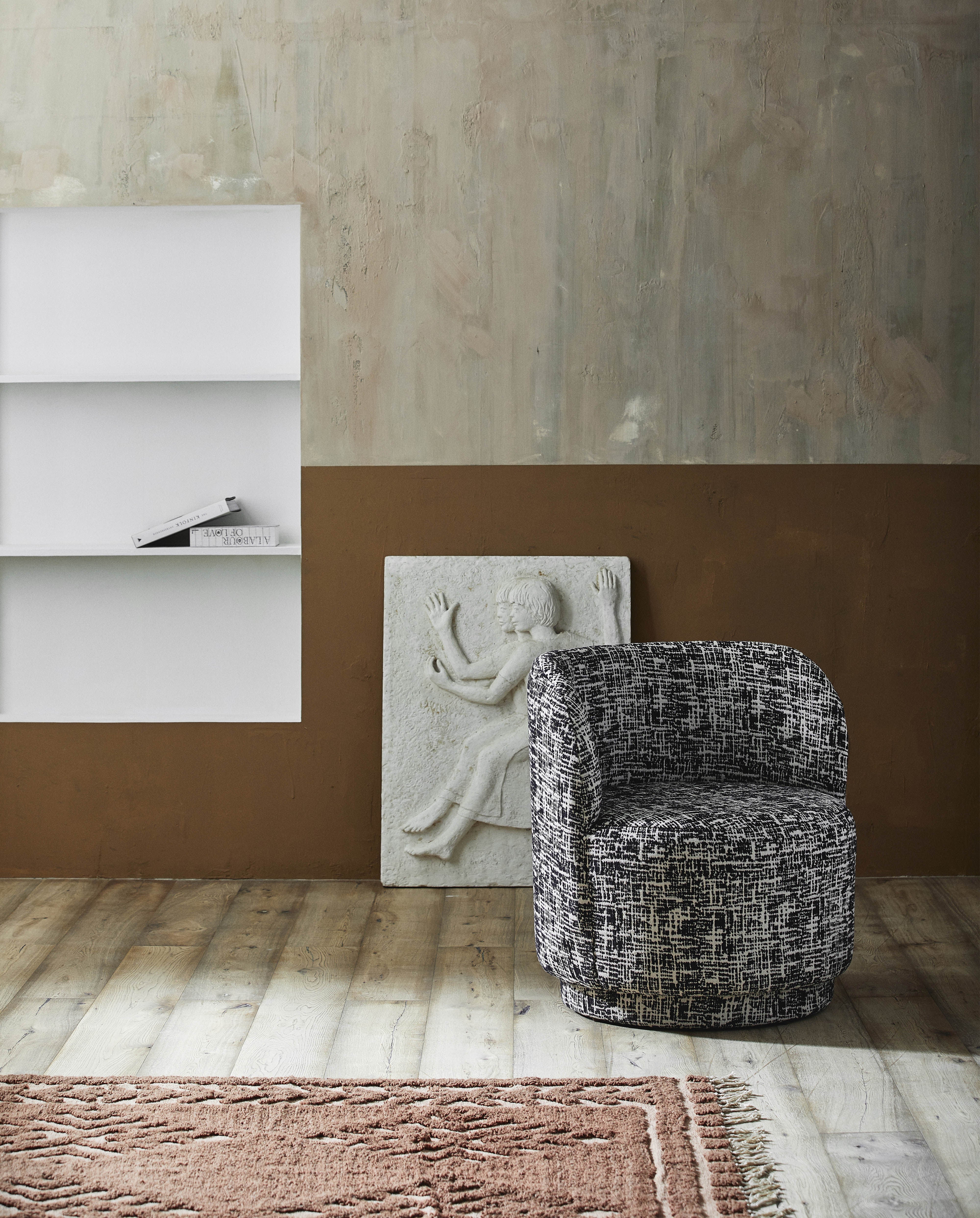 Carpet "Marla" 200x290 rust wool blend