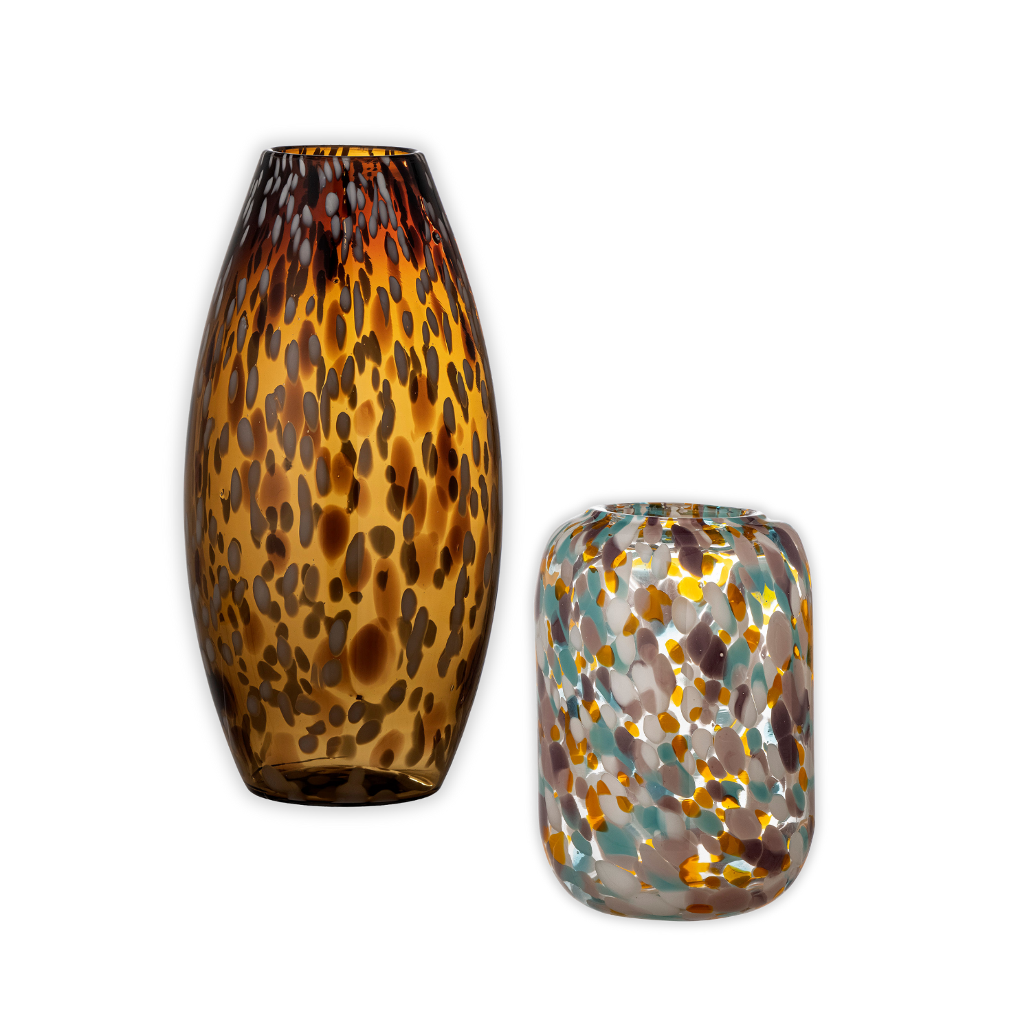 2er Set 'Leo' von Bloomingville – Farbenfrohe Eleganz und einzigartiges Design für Ihre Blumen.