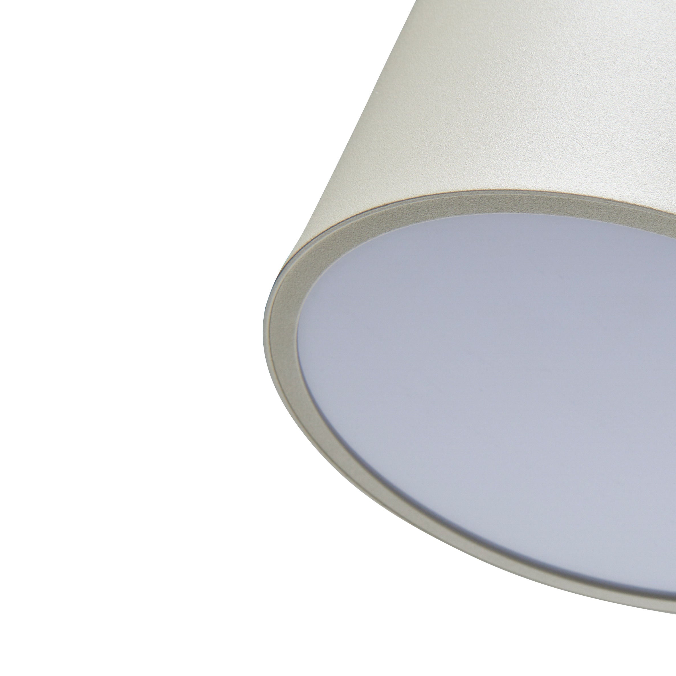 Tischlampe "Crea" Sandfarben LED Dimmbar
