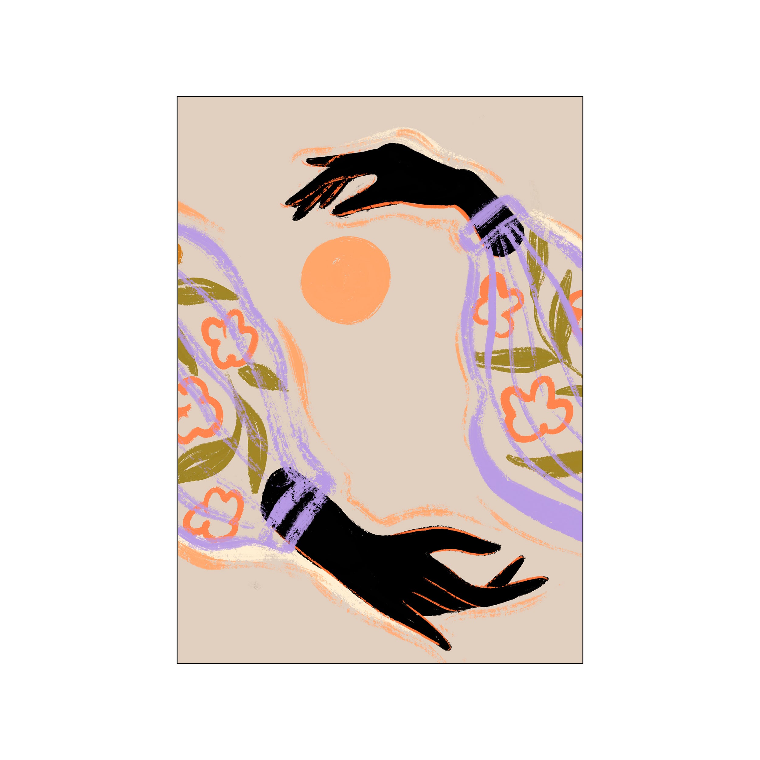 Kunstdruck Embrace the Sun