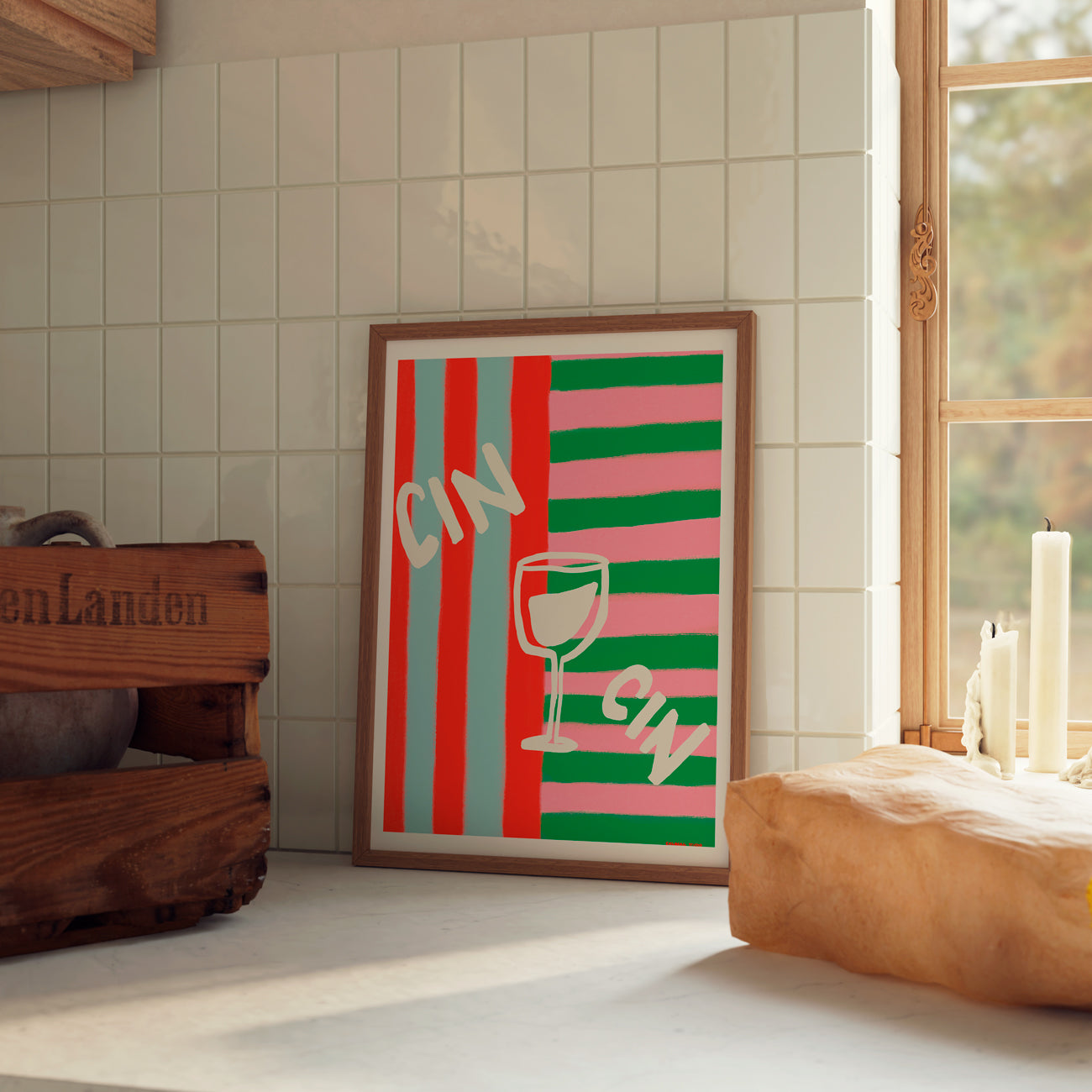 Kunstdruck Cin Cin