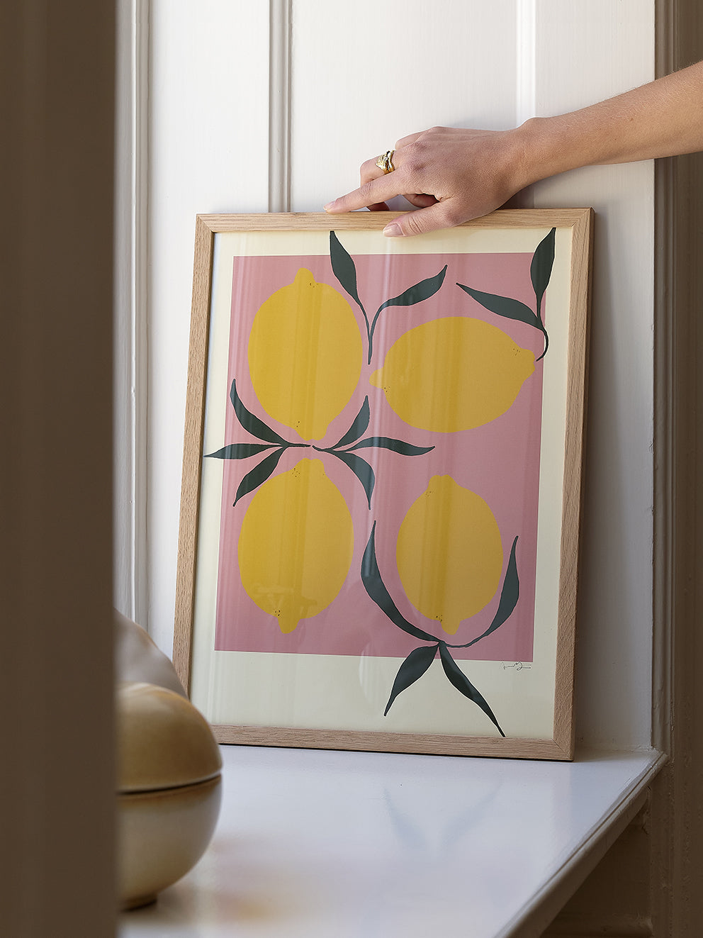 Kunstdruck Pink Lemon
