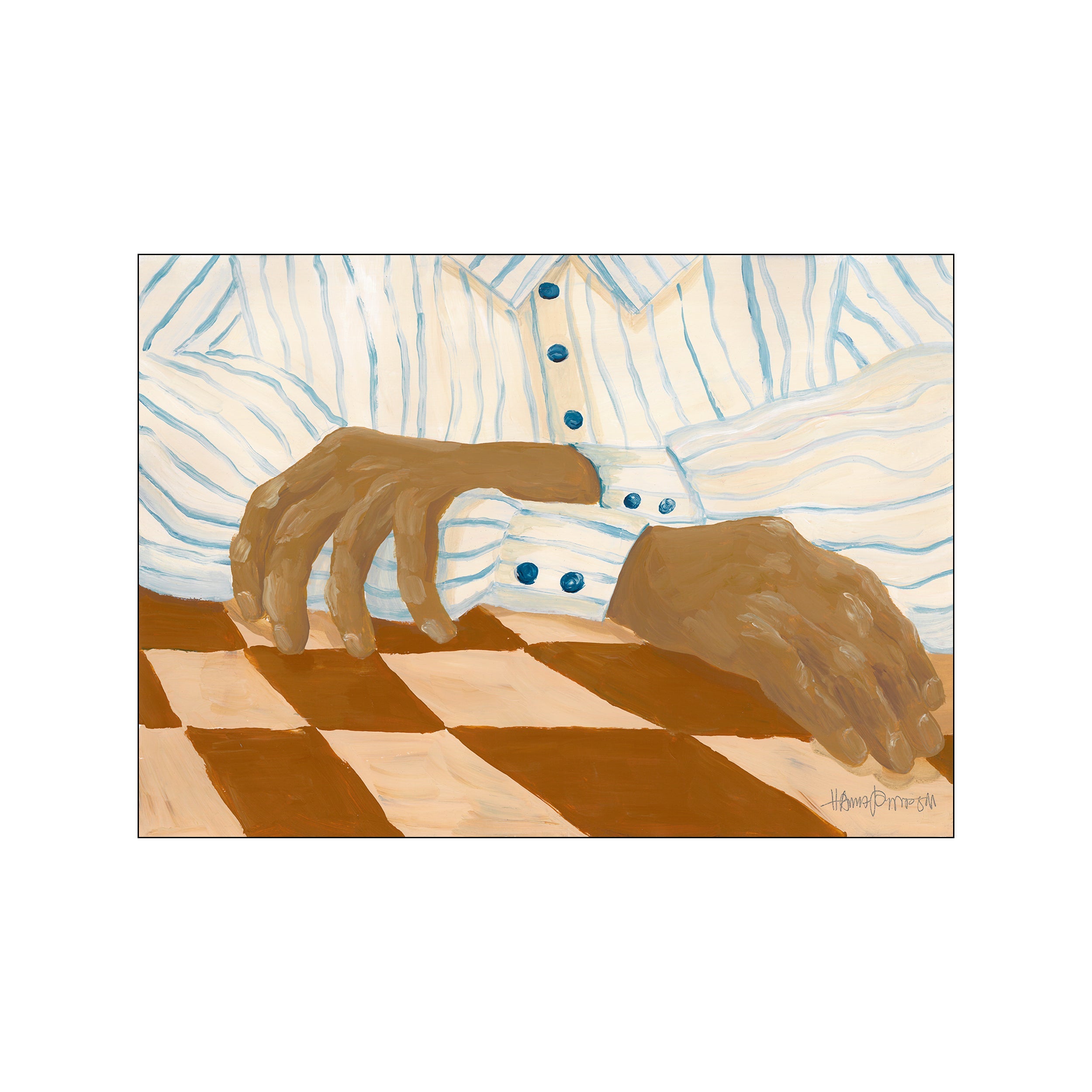 Kunstdruck Light Stripes