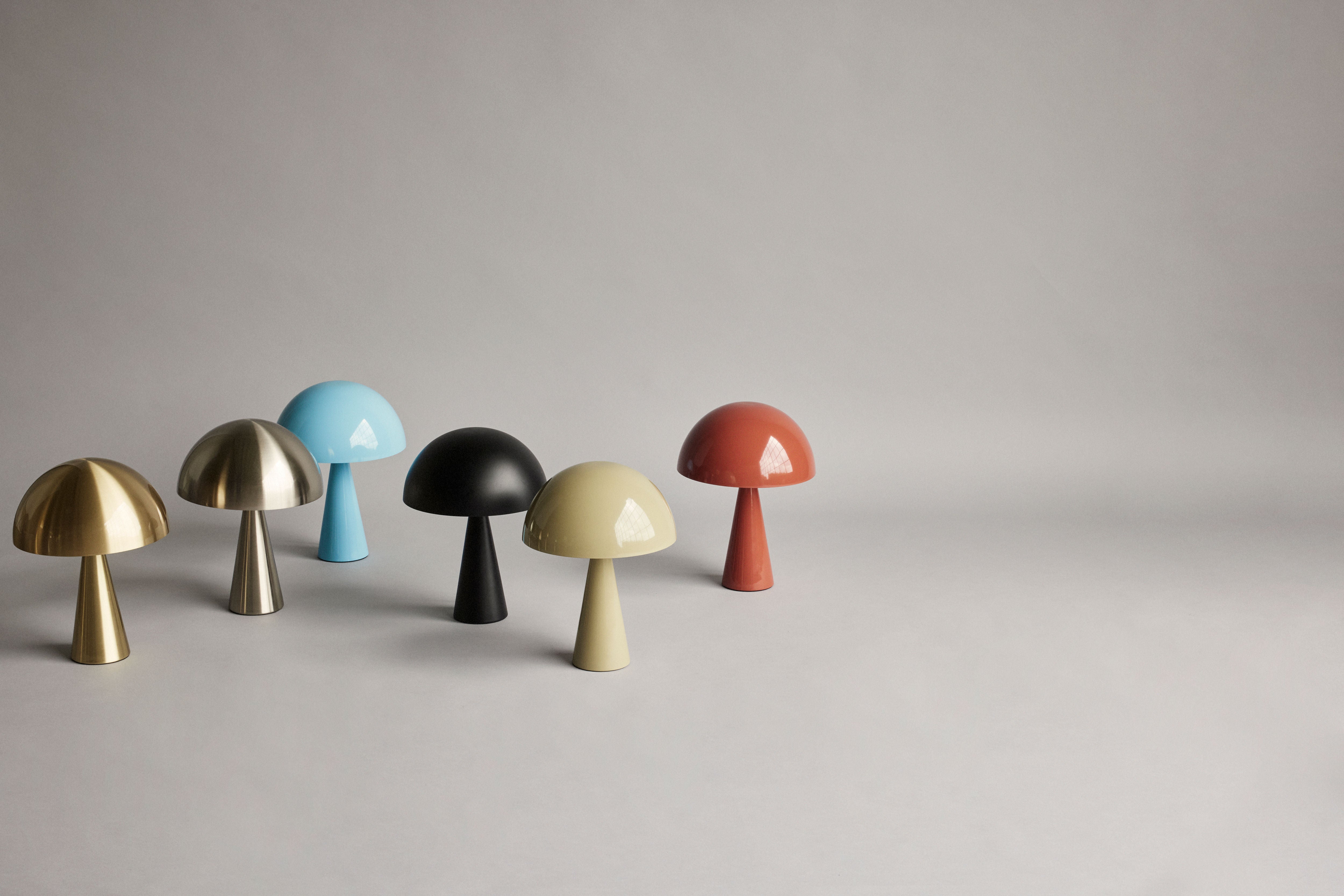 Table lamp "Mush" small light blue