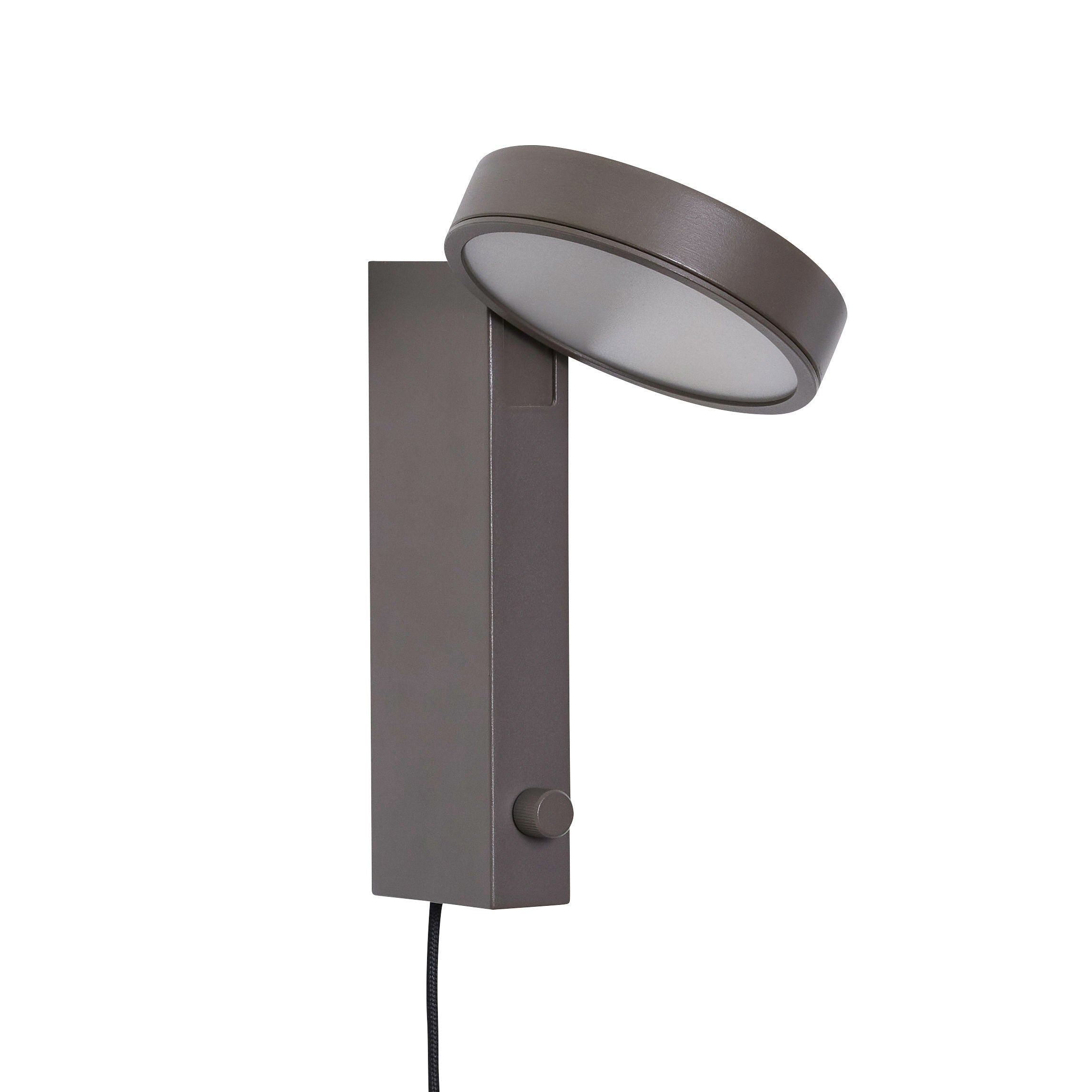 Wandleuchte "Crea" Braun LED Dimmbar