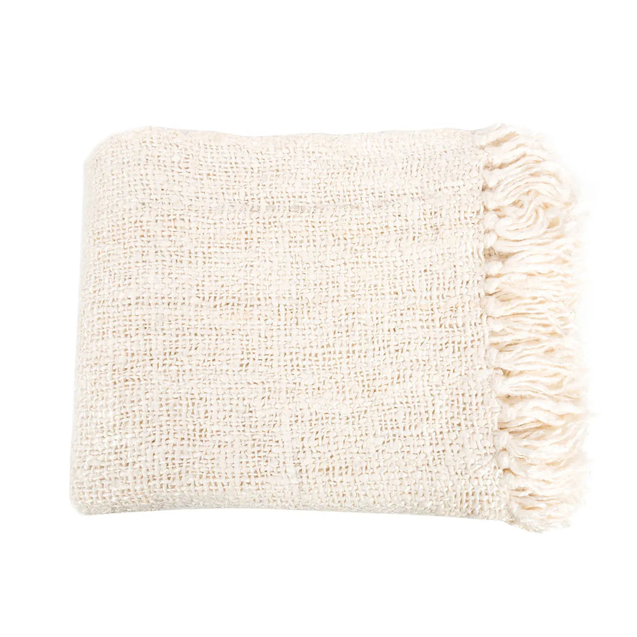 Bedspread "The S'il vous Plaid" Cream
