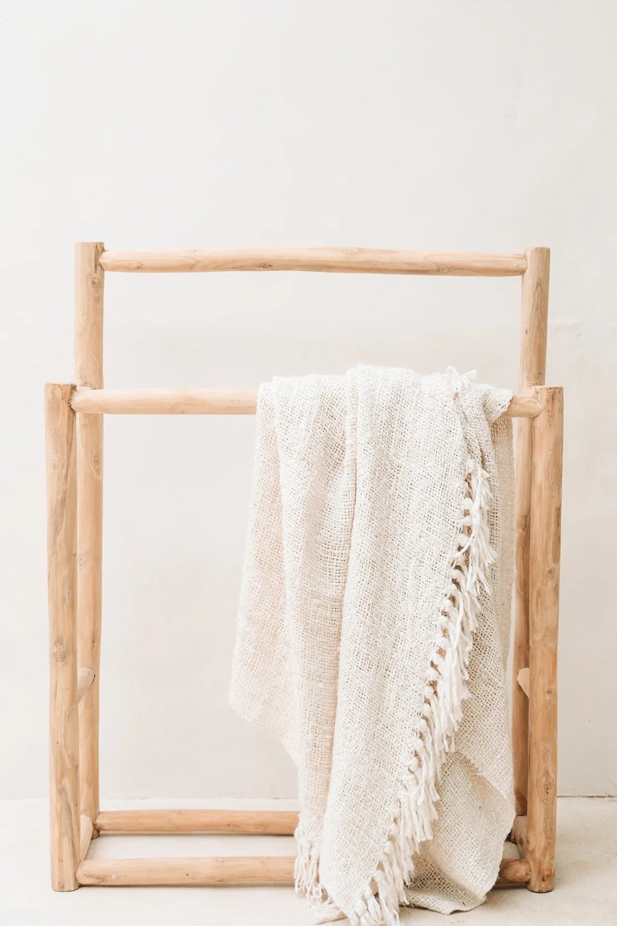 Bedspread "The S'il vous Plaid" Cream