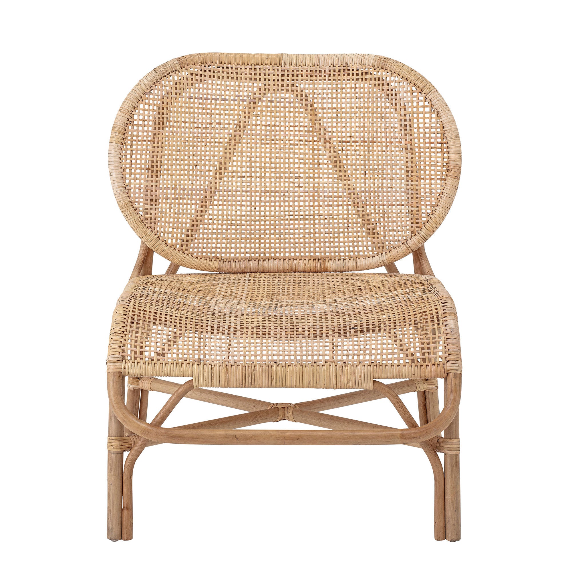 Loungesessel 'Rosen' aus natürlichem Rattan – Ein ikonisches Möbelstück