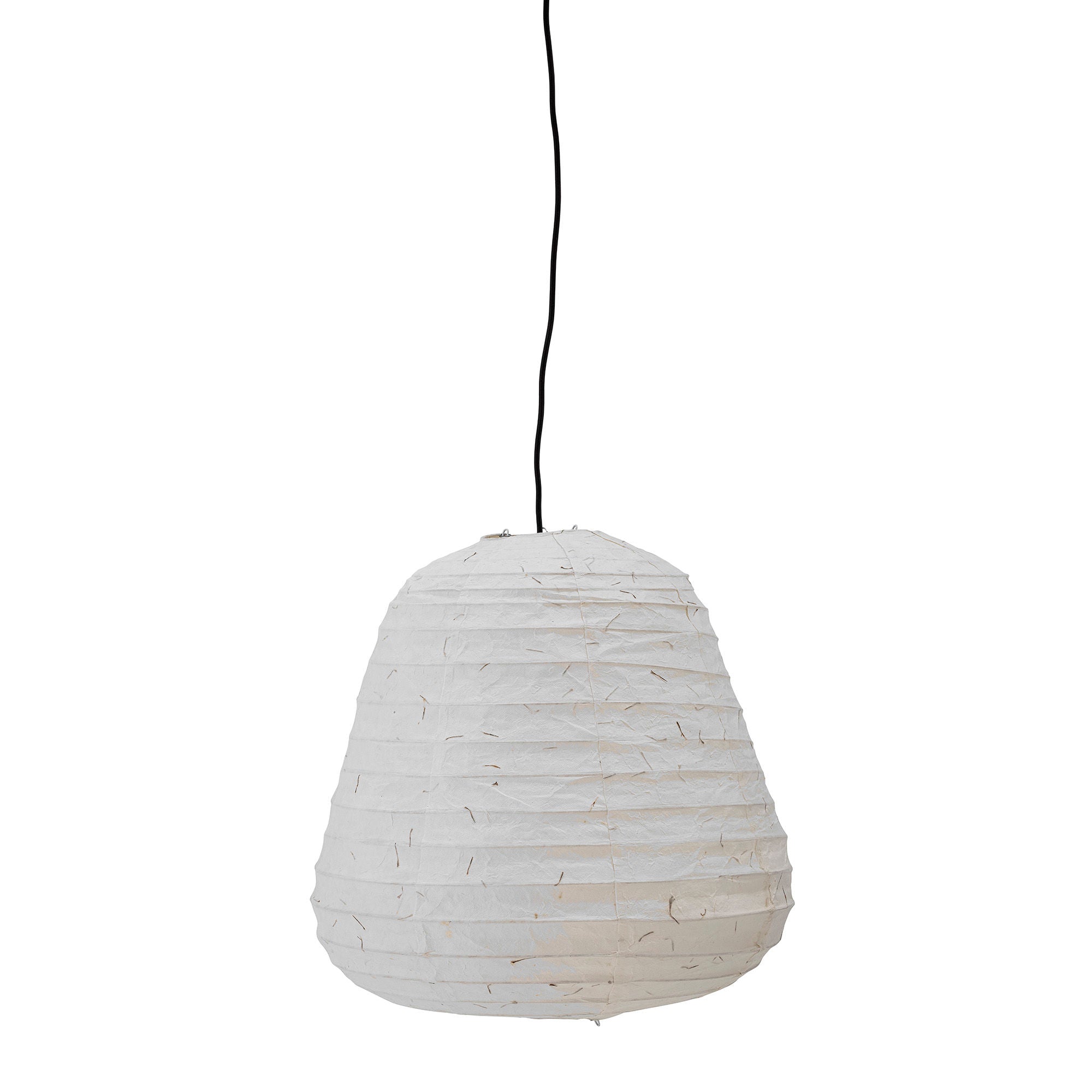 Hängeleuchte 'Leena' aus Naturpapier – Einzigartiges Design für warmes Licht.