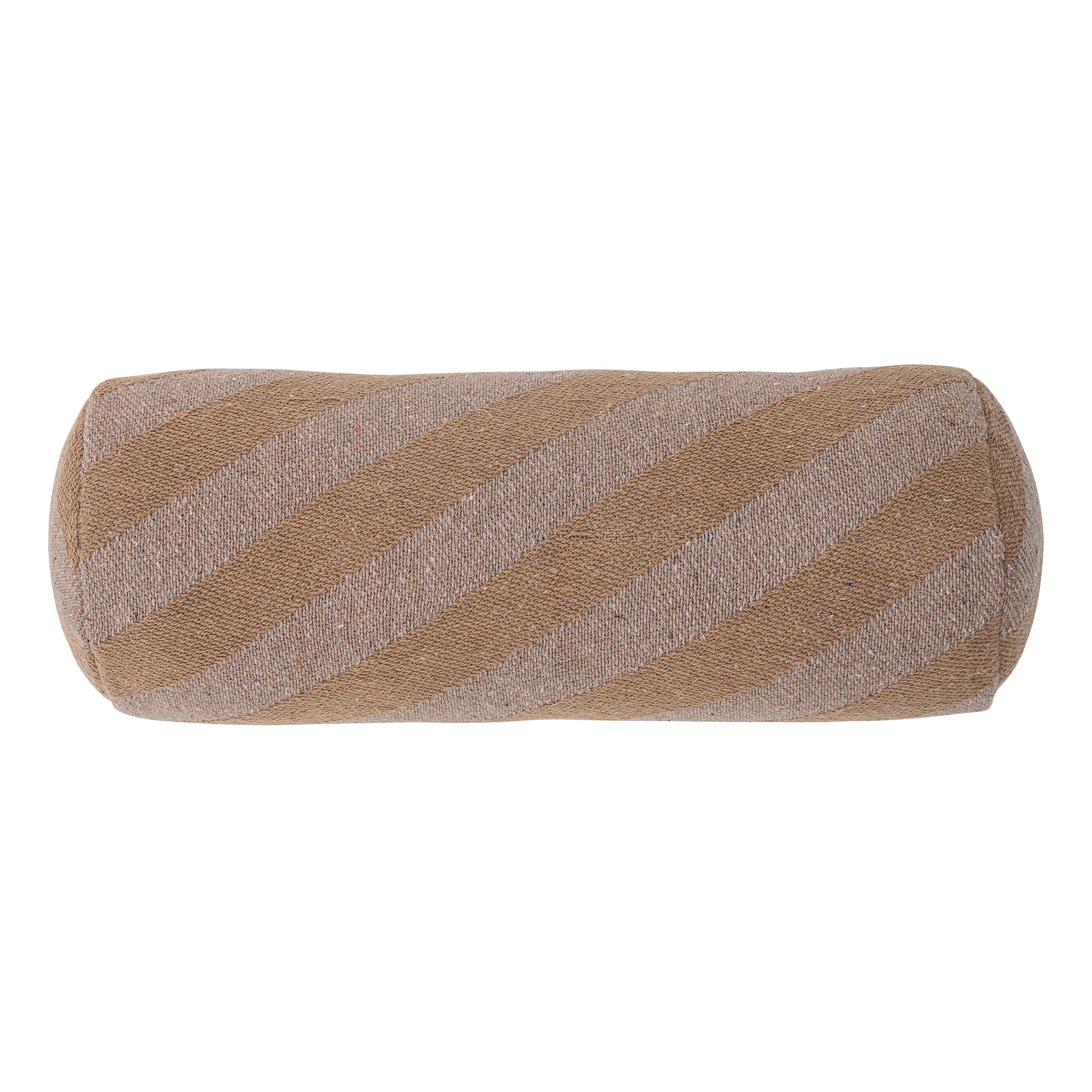 Kissen 'Katrin' in Braun – Nachhaltiger Chic mit verwaschenem Look.