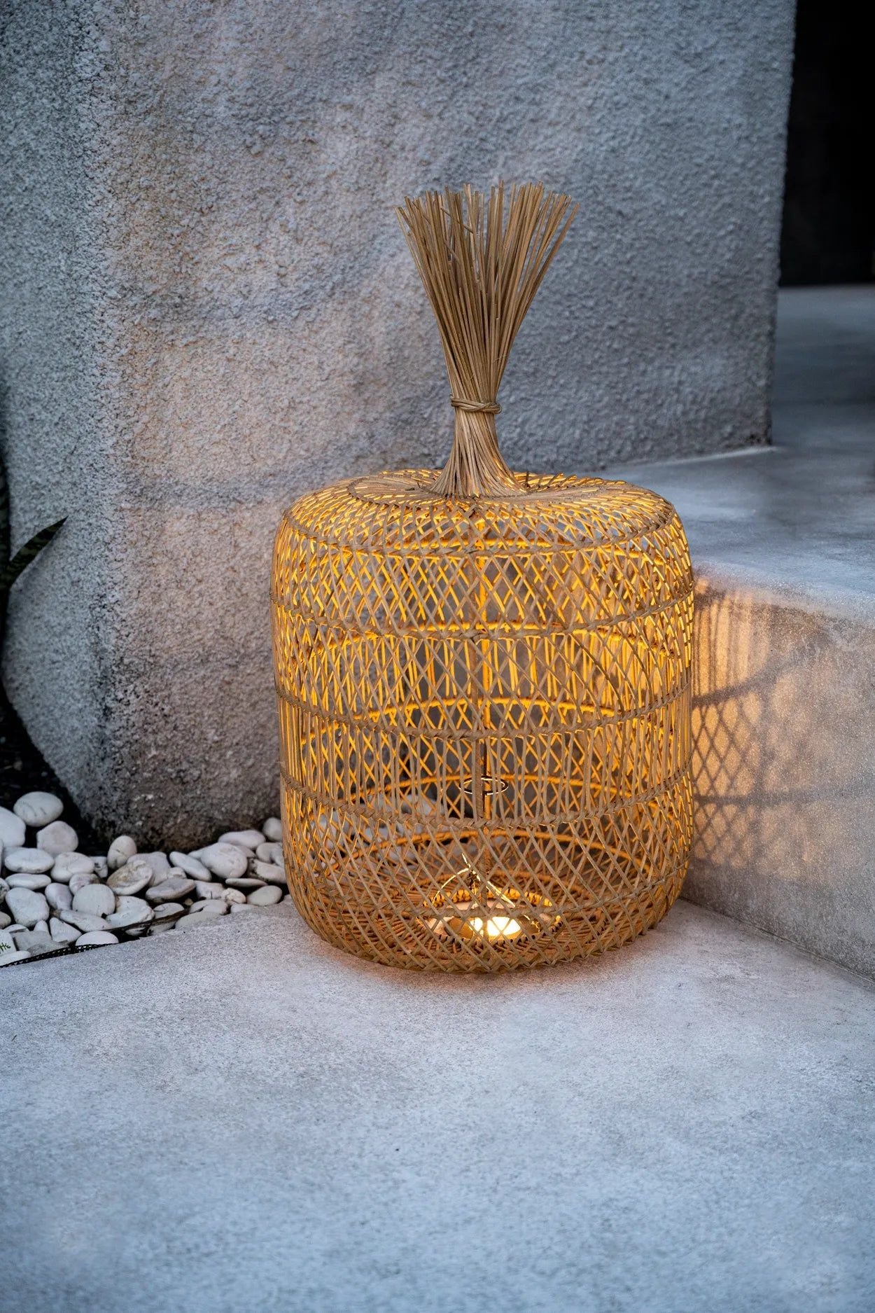 Lampshade "The Dumpling Pendant" Natural L